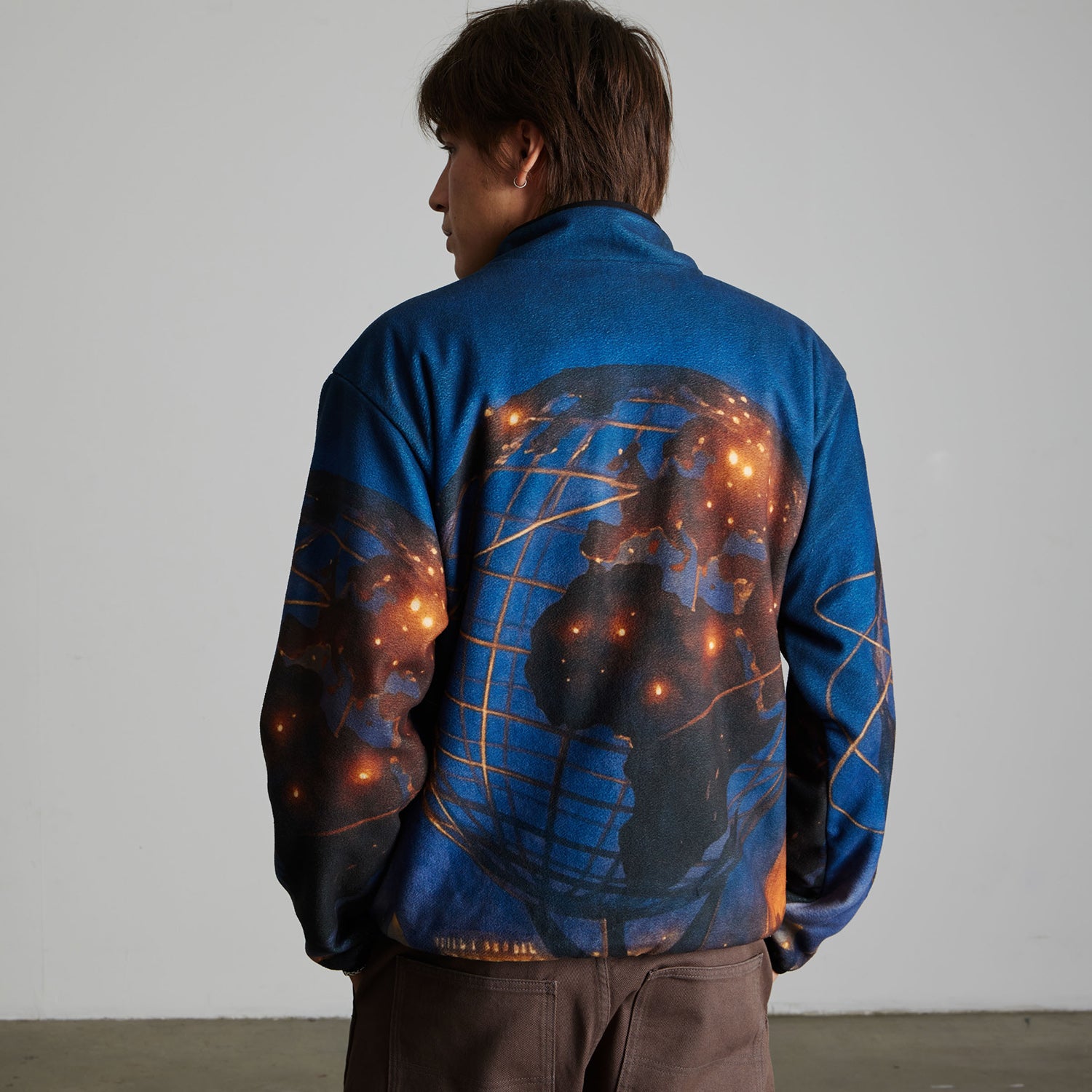 HUF (ハフ) Worldwide JP /JACKETS（ジャケット）/ FLUSHING POLAR FLEECE JACKET商品 / MULTI
