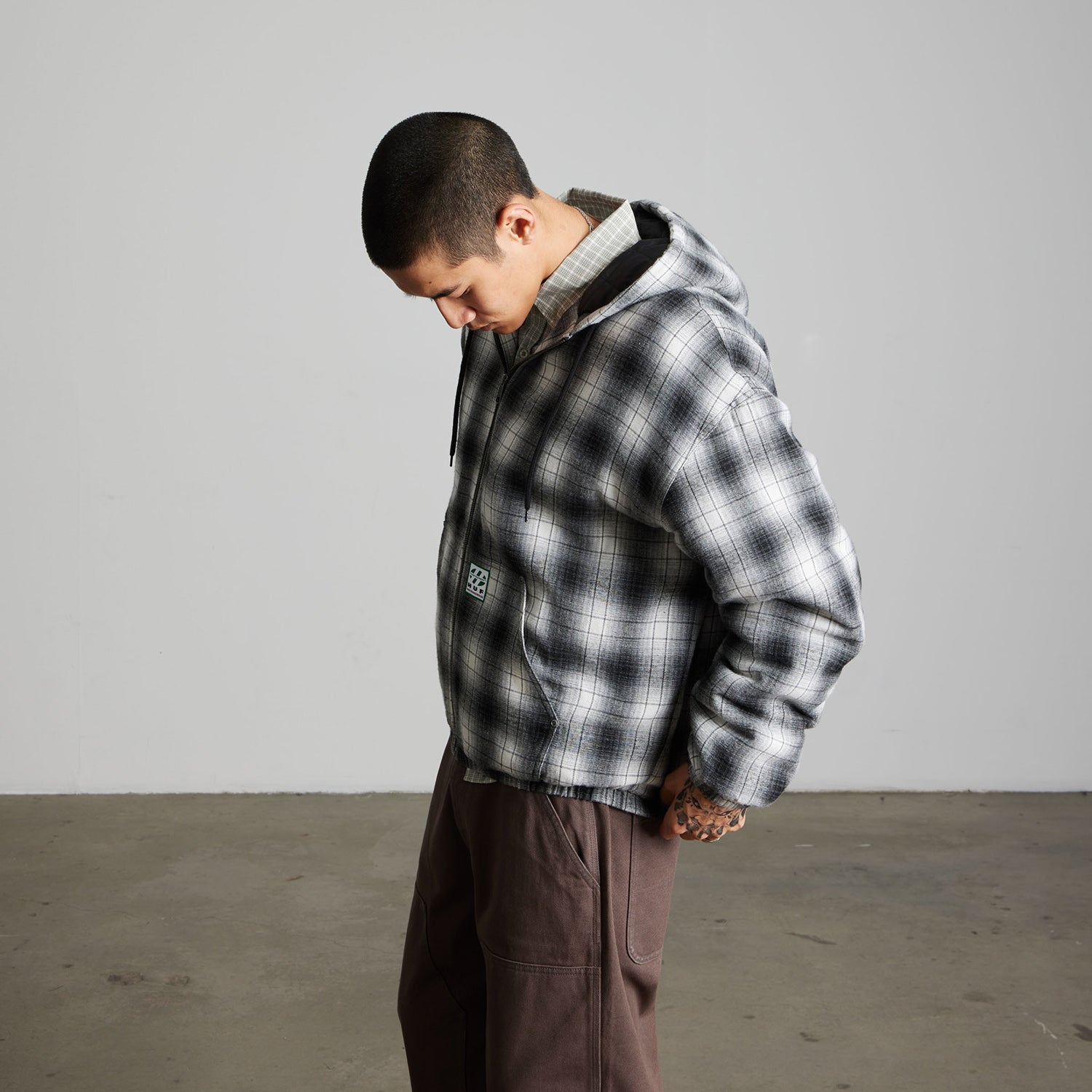 HUF (ハフ) Worldwide JP /JACKETS（ジャケット）/ DURANGO WORK JACKET商品 / DARK BROWN