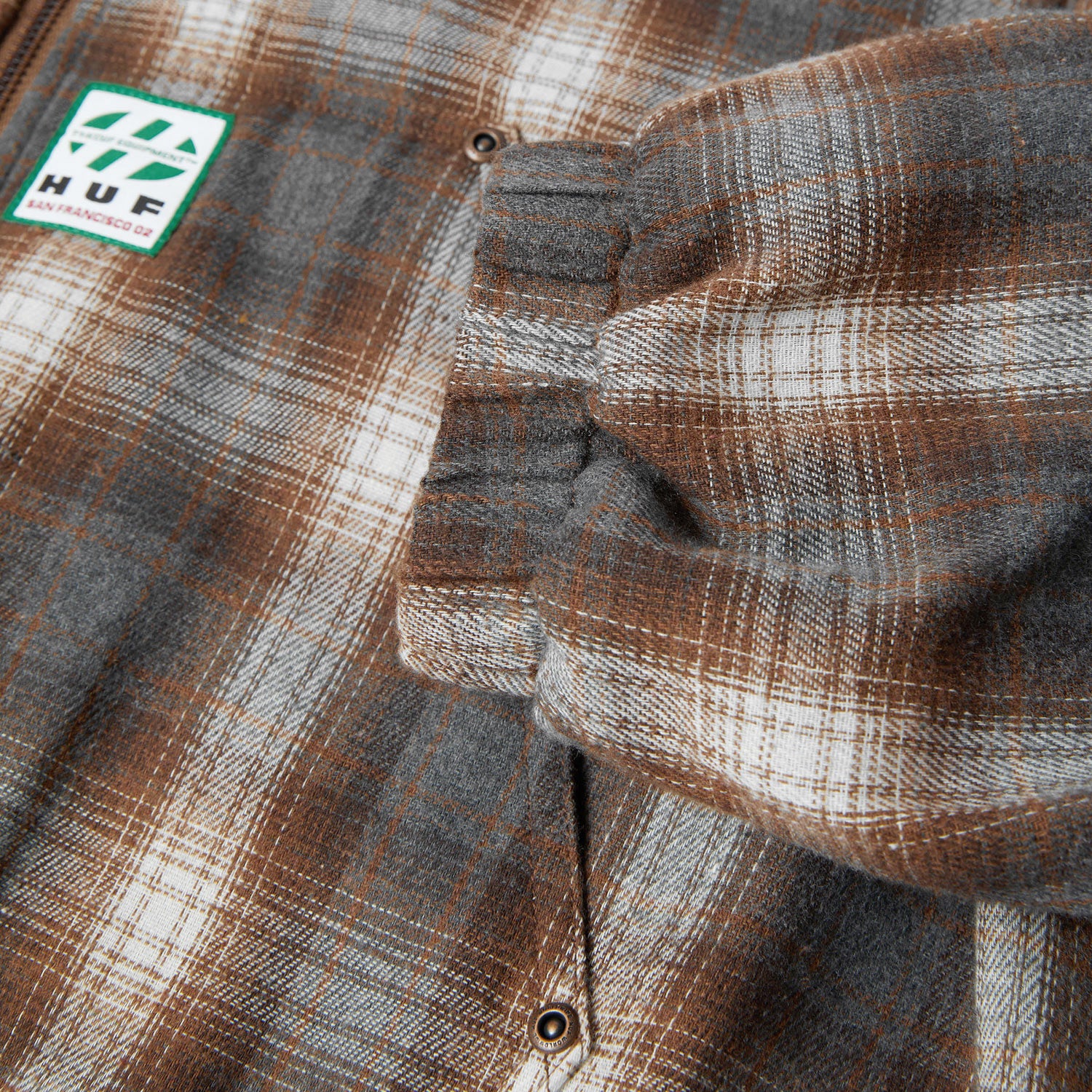 HUF (ハフ) Worldwide JP /JACKETS（ジャケット）/ DURANGO WORK JACKET商品 / DARK BROWN