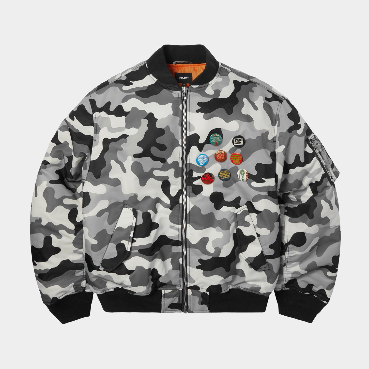 HUF (ハフ) Worldwide JP / JACKETS（ジャケット） / OLYMPIA CAMO FLIGHT JACKET商品 / CAMO