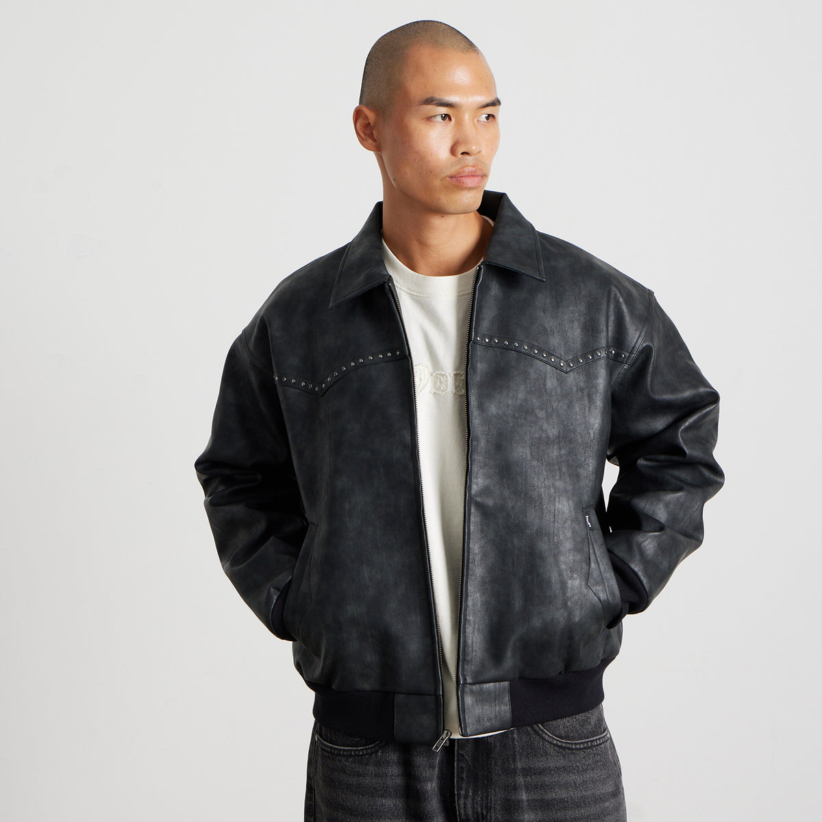 HUF (ハフ) Worldwide JP /JACKETS（ジャケット）/ SILVERADO JACKET商品 / BLACK