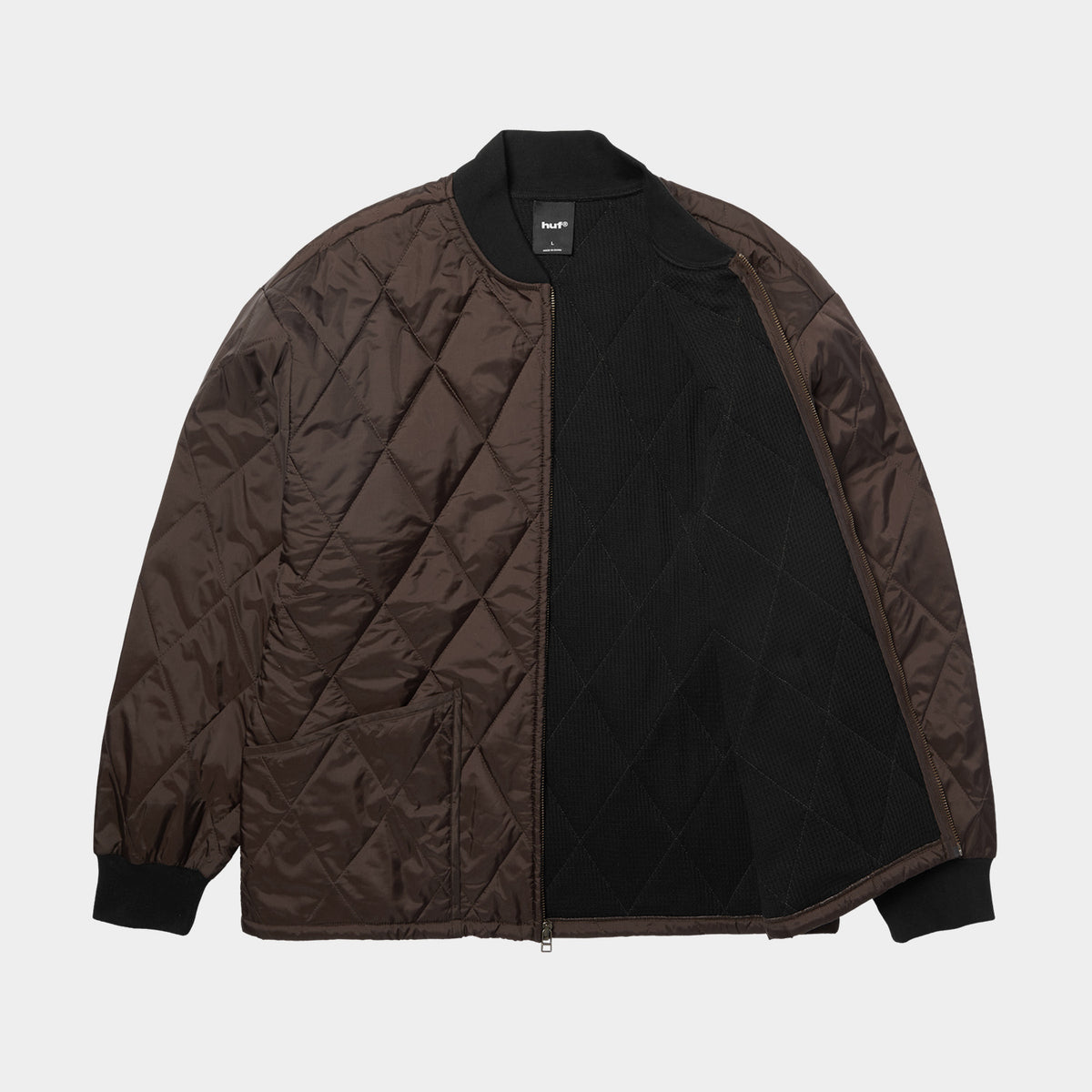 HUF (ハフ) Worldwide JP / JACKETS（ジャケット） / VERNON LINER JACKET商品 / COFFEE