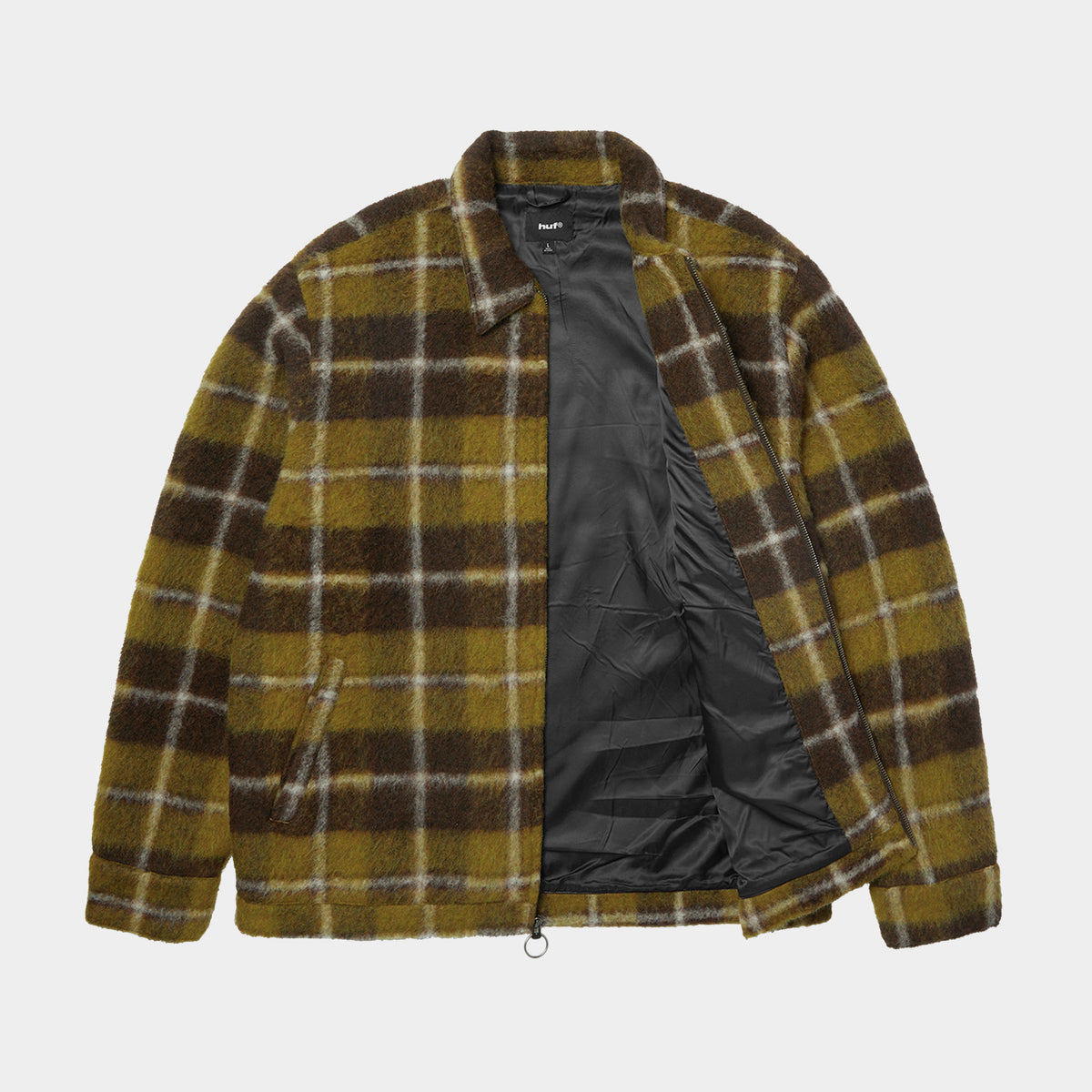 HUF (ハフ) Worldwide JP / JACKETS（ジャケット） / CANTON PLAID JACKET商品 / BROWN