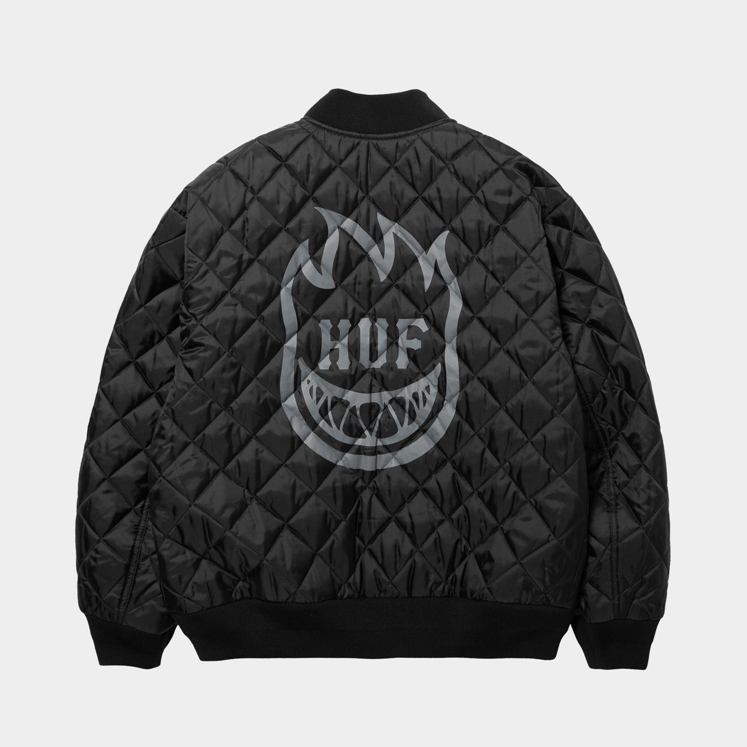 HUF (ハフ) Worldwide JP /JACKETS（ジャケット）/ huf X SPITFIRE REVERSIBLE PLAID JACKET商品 / NAVY/BLACK