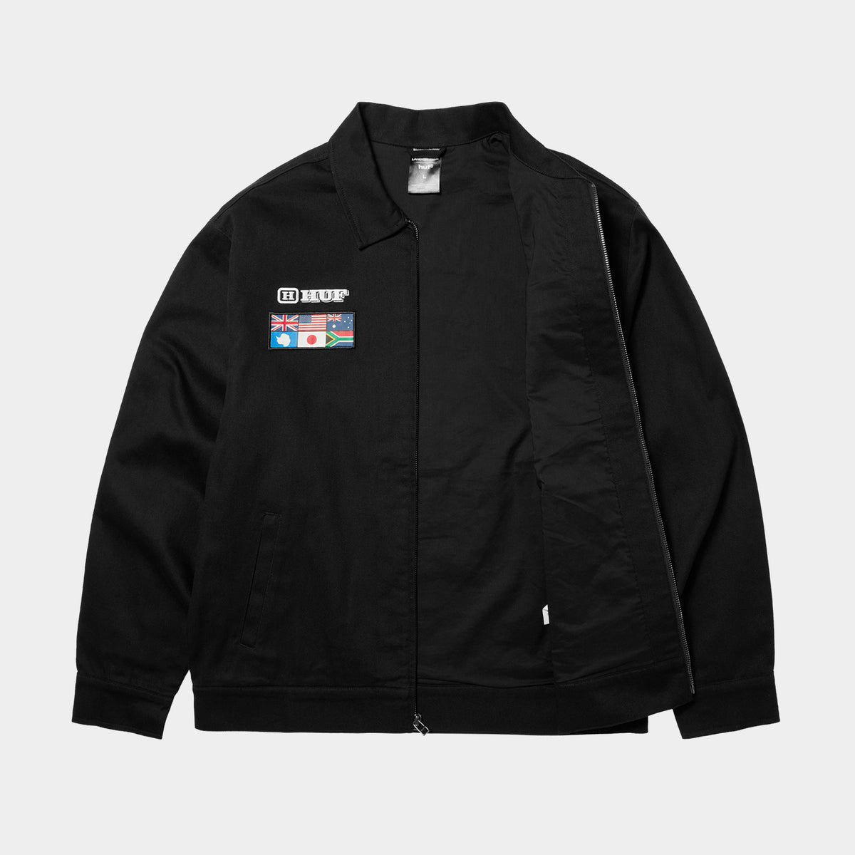 HUF (ハフ) Worldwide JP /JACKETS（ジャケット）/ huf® X TOYOTA LAND CRUISER WORLD TOUR JACKET商品 / BLACK
