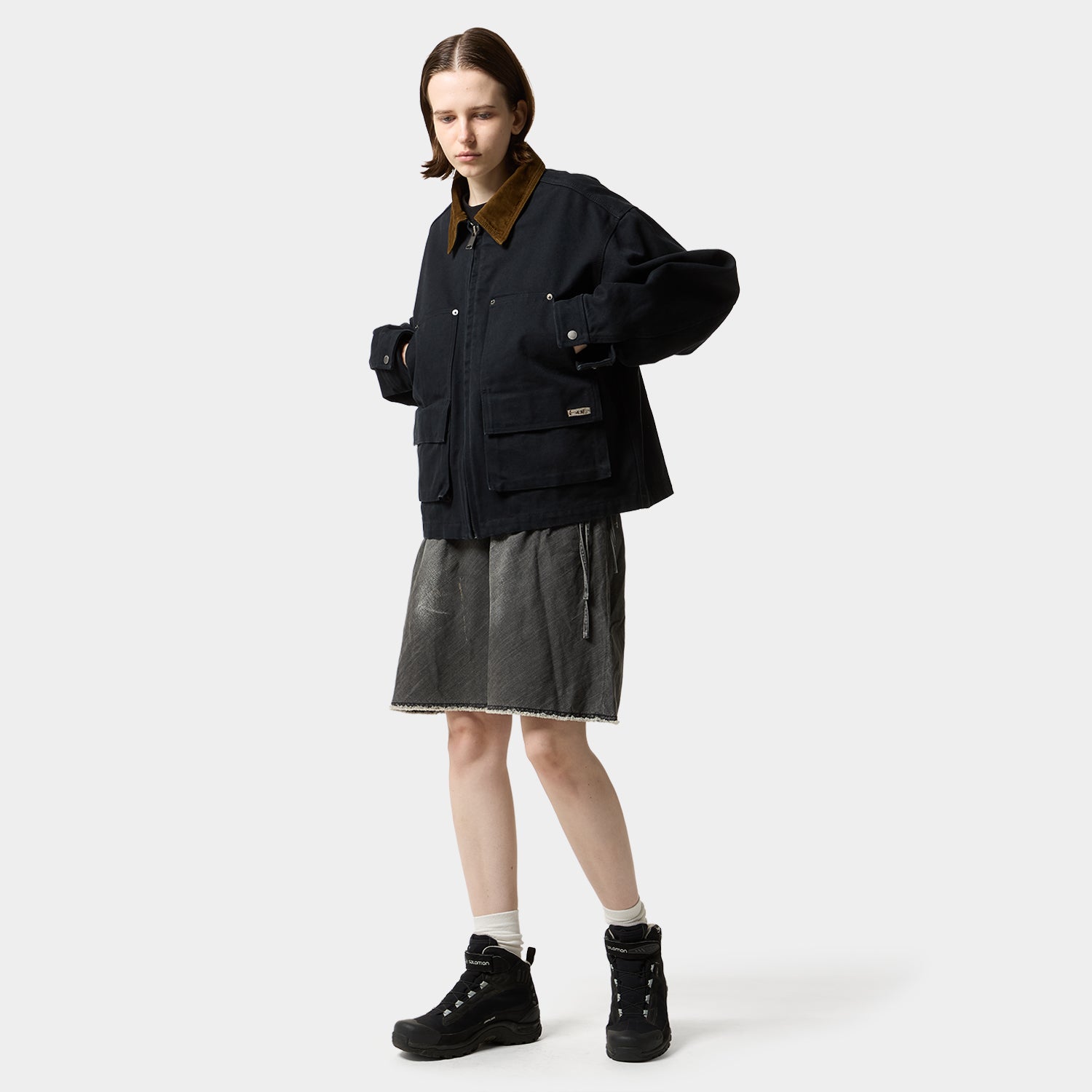 HUF WORK JACKET ワークジャケット HUF Pacific Work Jacket Blue - Coureur Goods
