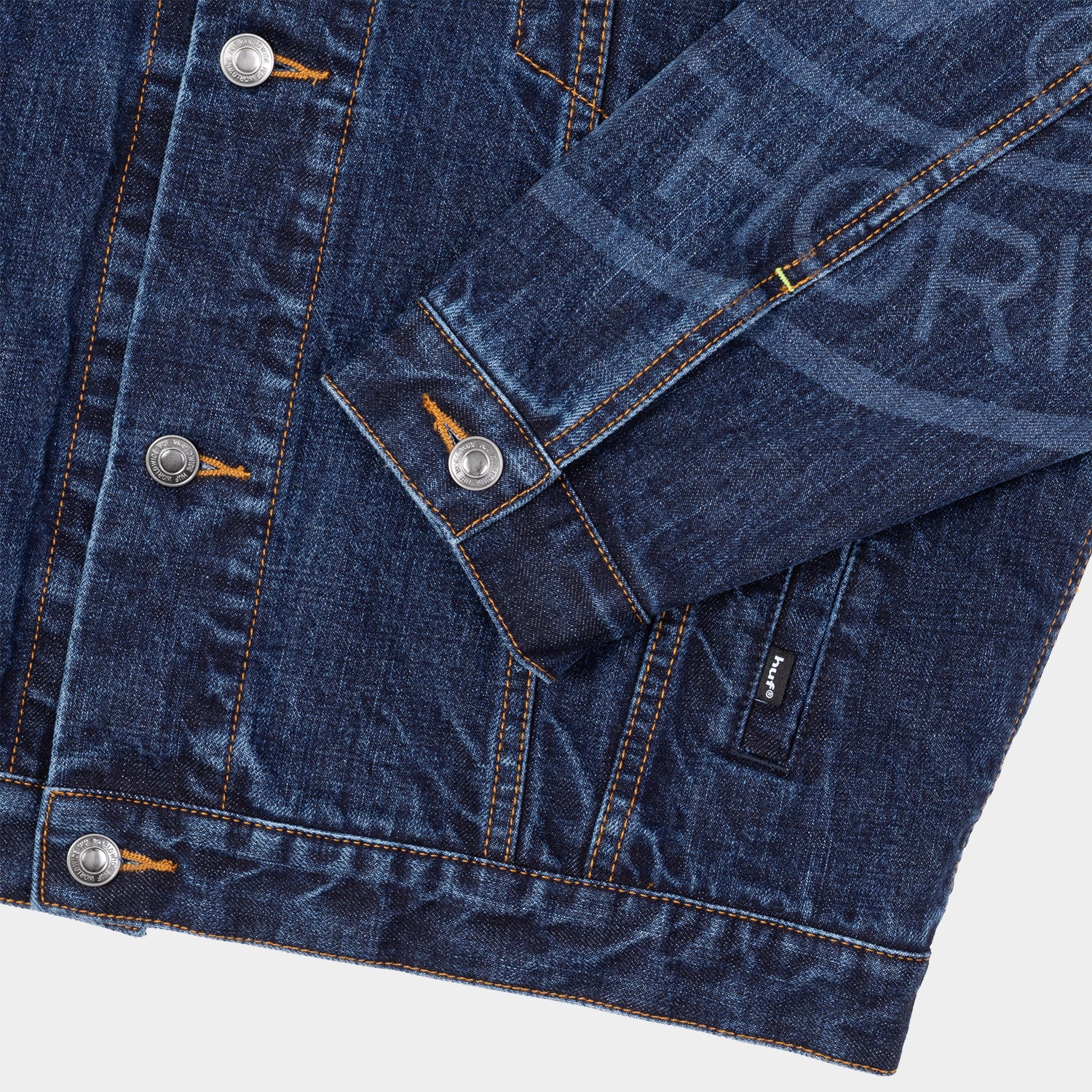 HUF (ハフ) Worldwide JP /（）/ TOKEN DENIM JACKET商品 / INDIGO