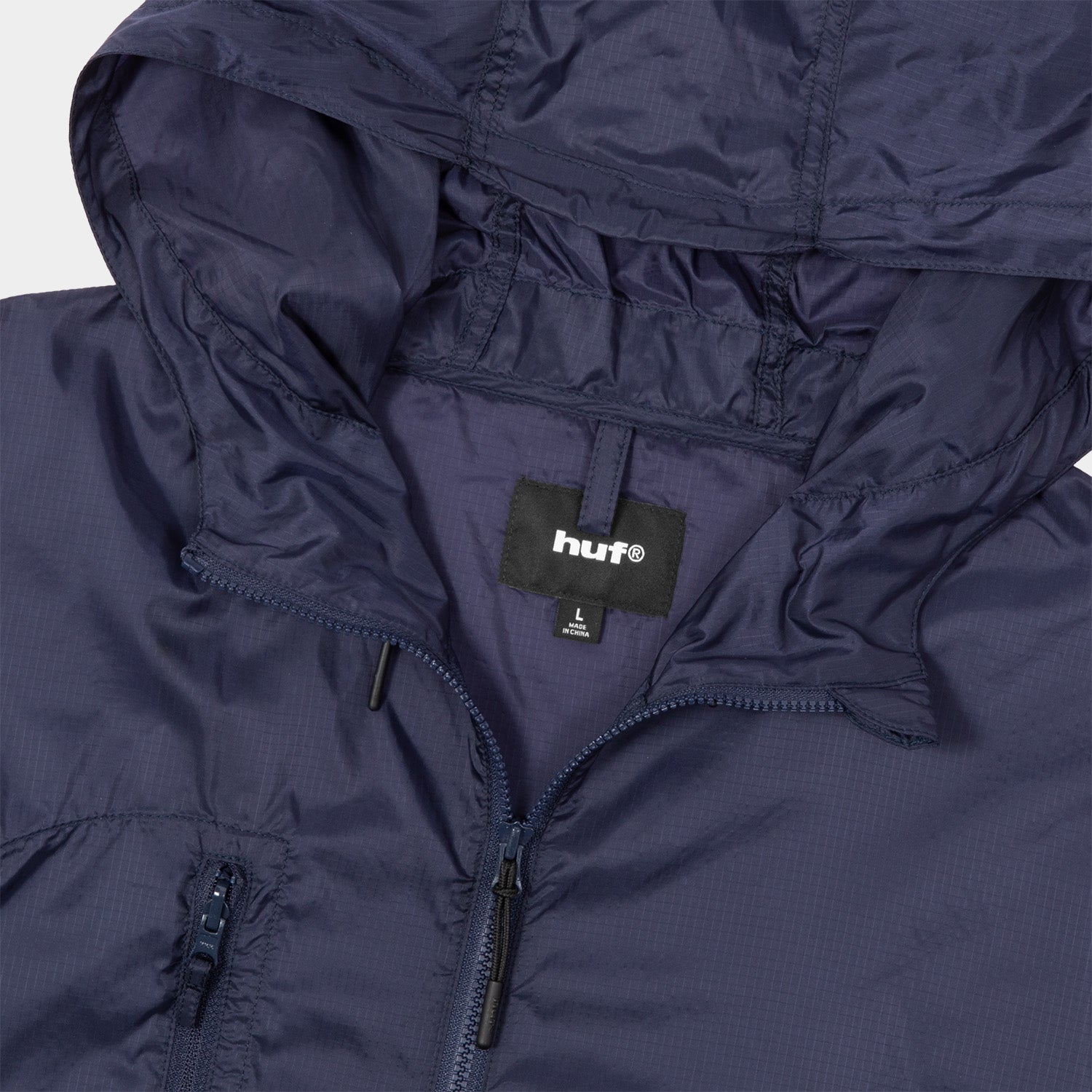 HUF (ハフ) Worldwide JP /JACKETS（ジャケット）/ CROSS CONDITIONS UL NYLON JACKET商品 / NAVY