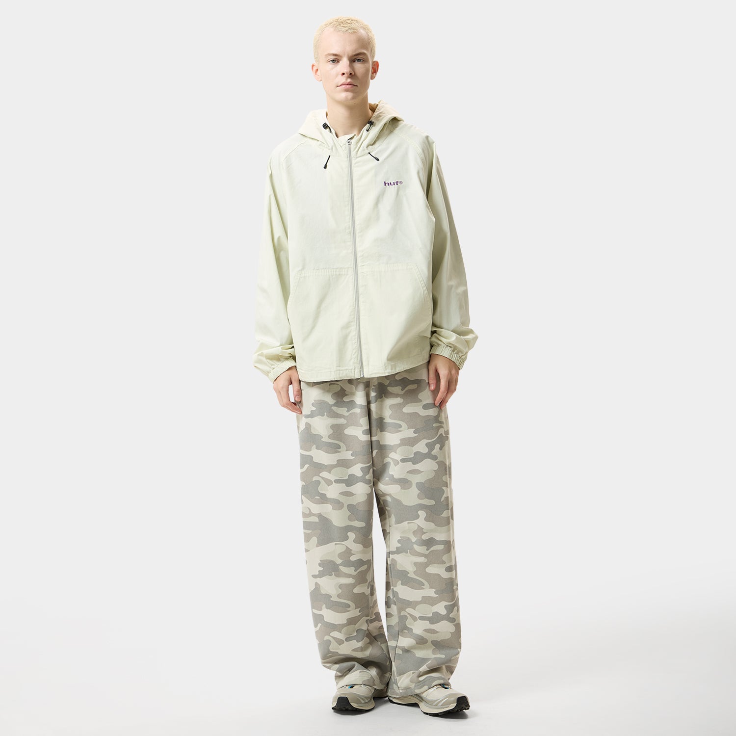 HUF (ハフ) Worldwide JP /JACKETS（ジャケット）/ huf eightynine HOODED JACKET商品 / CAMO