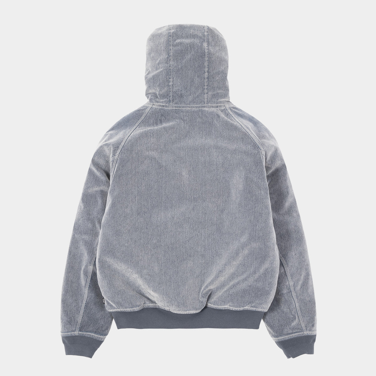 HUF (ハフ) Worldwide JP / JACKETS（ジャケット） / FLOCKED DENIM HOODED JACKET商品 / STONE