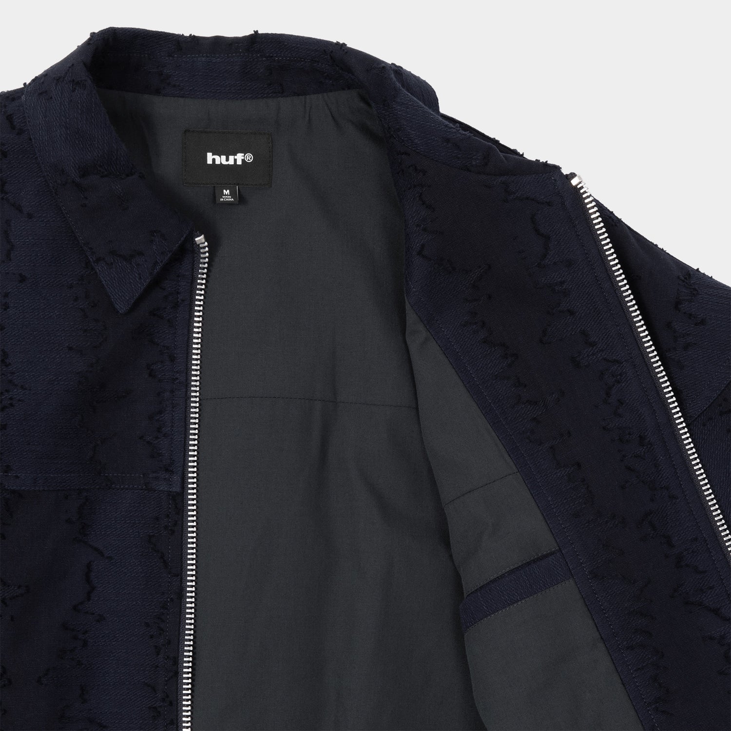 HUF (ハフ) Worldwide JP /JACKETS（ジャケット）/ 89 OVAL BOMBER JACKET商品 / NAVY