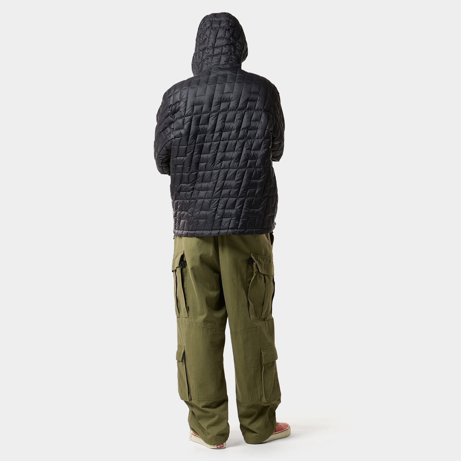 HUF X TAION CASCADE PACKABLE HOODED DOWN JACKET｜JACKETS