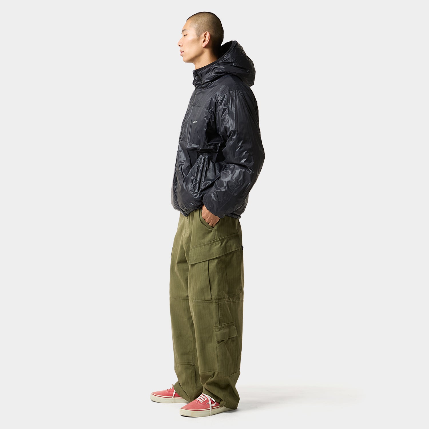 HUF X TAION CASCADE PACKABLE HOODED DOWN JACKET｜JACKETS