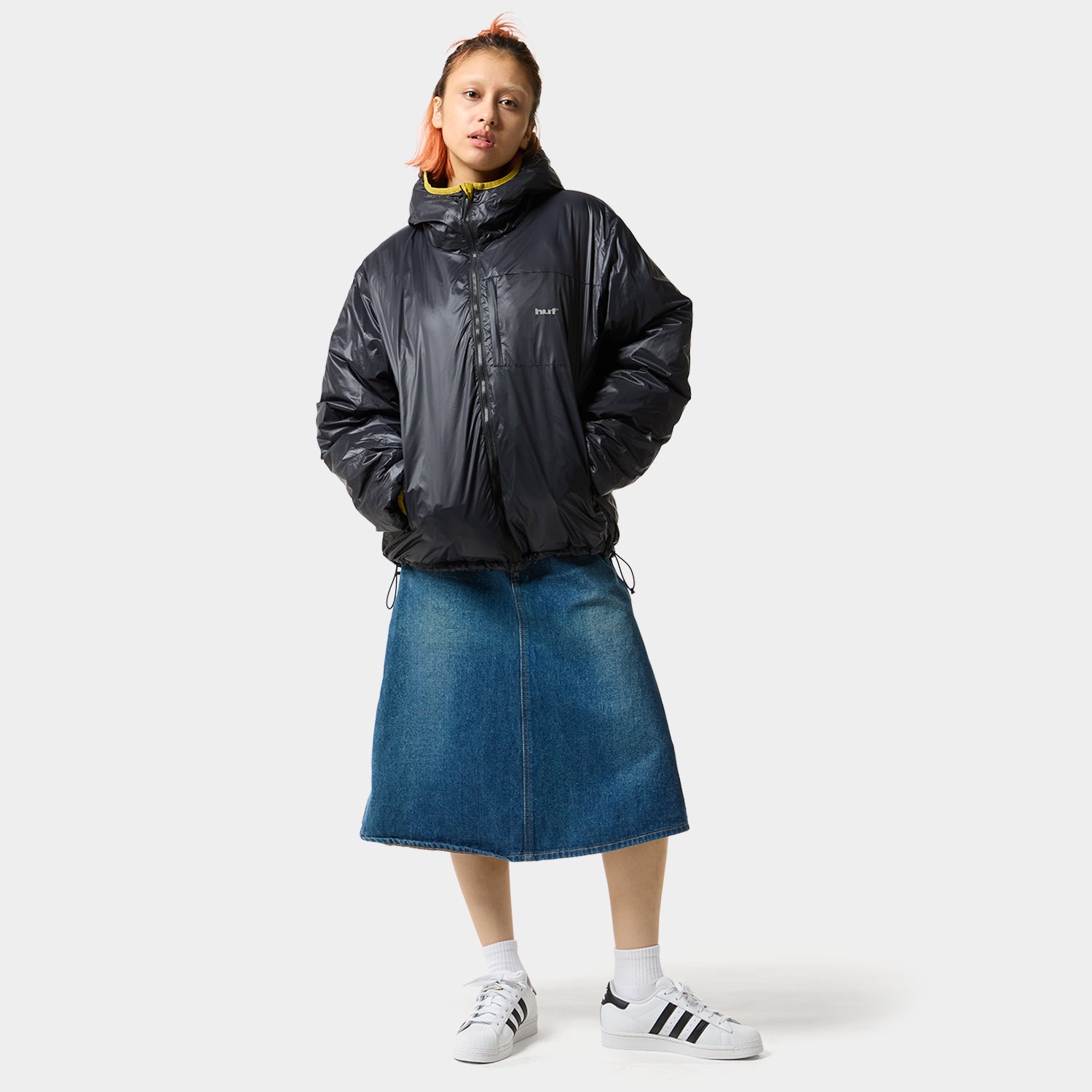 HUF X TAION CASCADE PACKABLE HOODED DOWN JACKET｜JACKETS