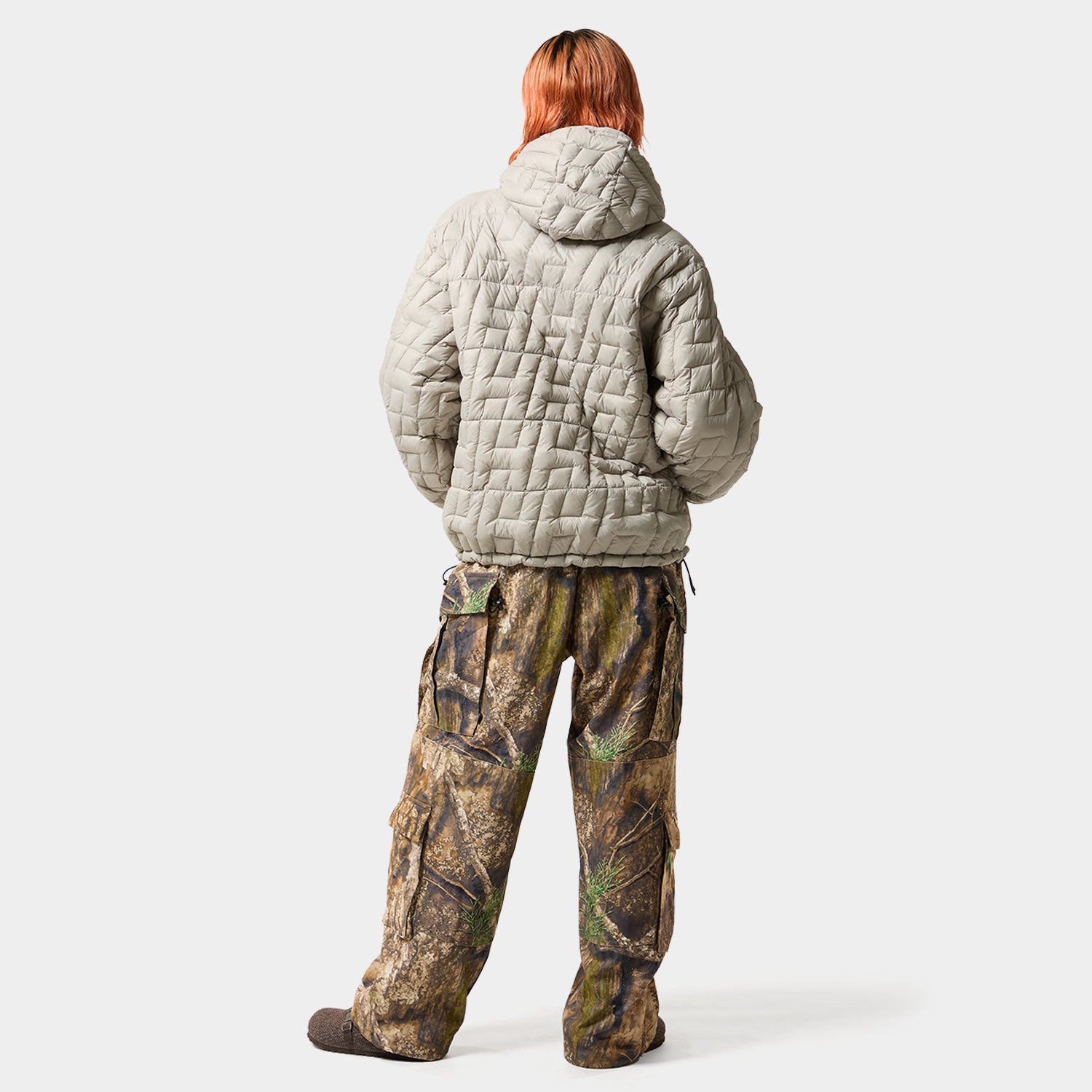 HUF X TAION CASCADE PACKABLE HOODED DOWN JACKET｜JACKETS