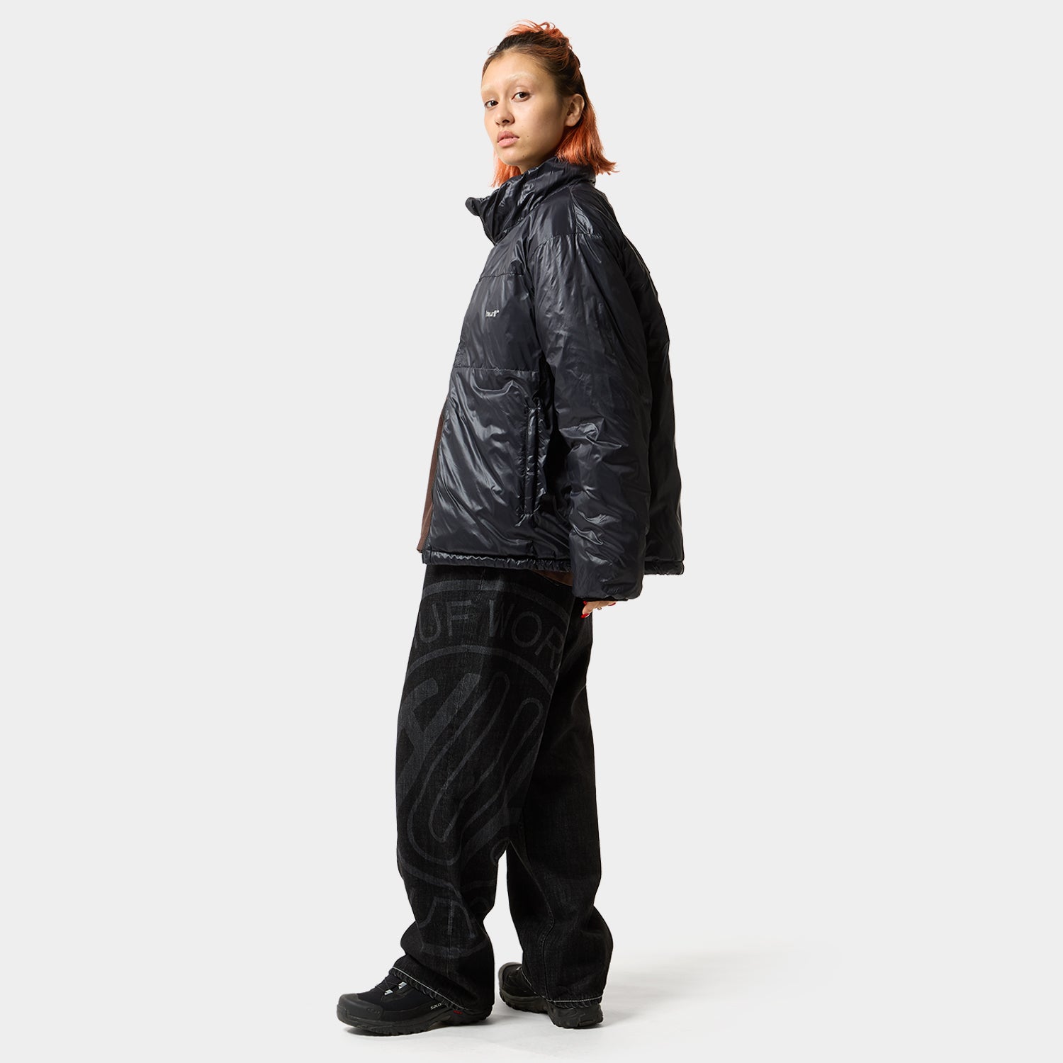 HUF (ハフ) Worldwide JP /JACKETS（ジャケット）/ HUF X TAION CASCADE PACKABLE DOWN JACKET商品 / STONE