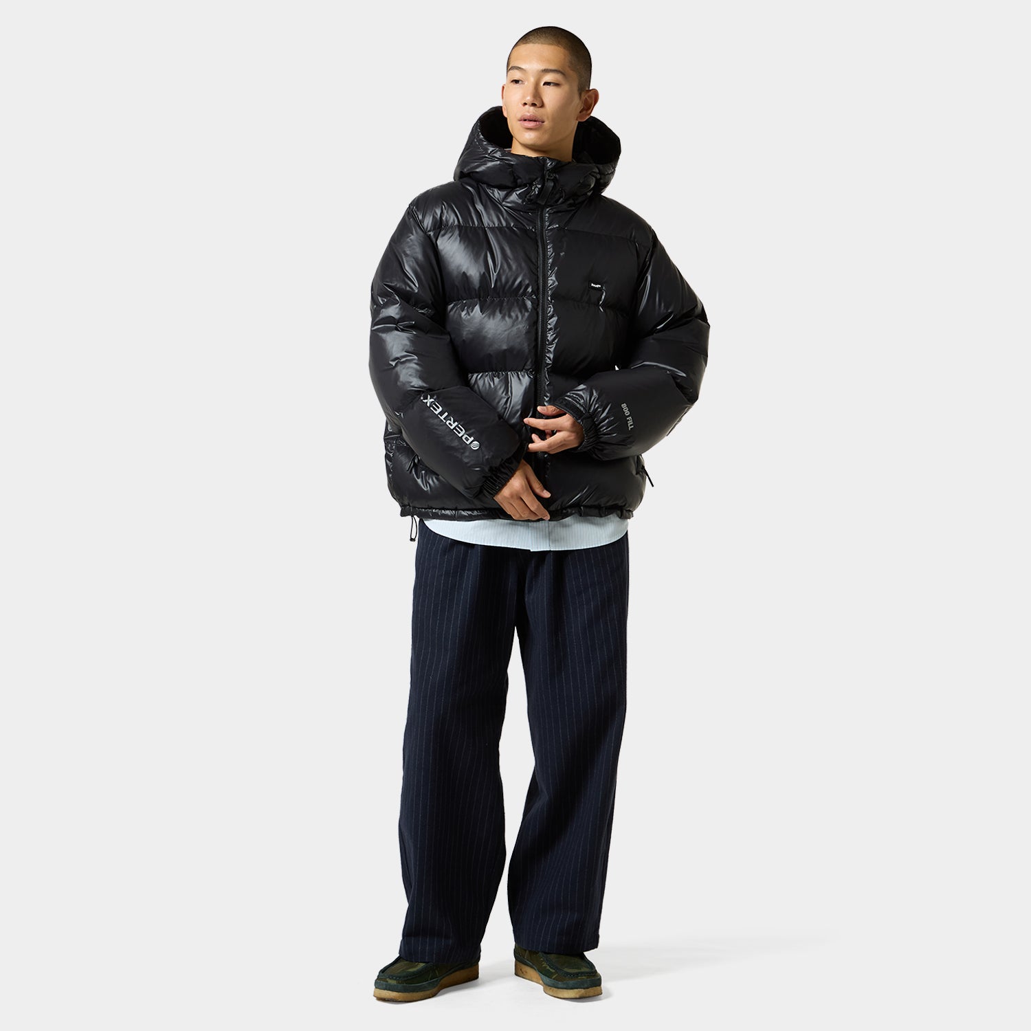 HUF (ハフ) Worldwide JP /JACKETS（ジャケット）/ PERTEX EXPLORER DOWN JACKET商品 / GREY CAMO