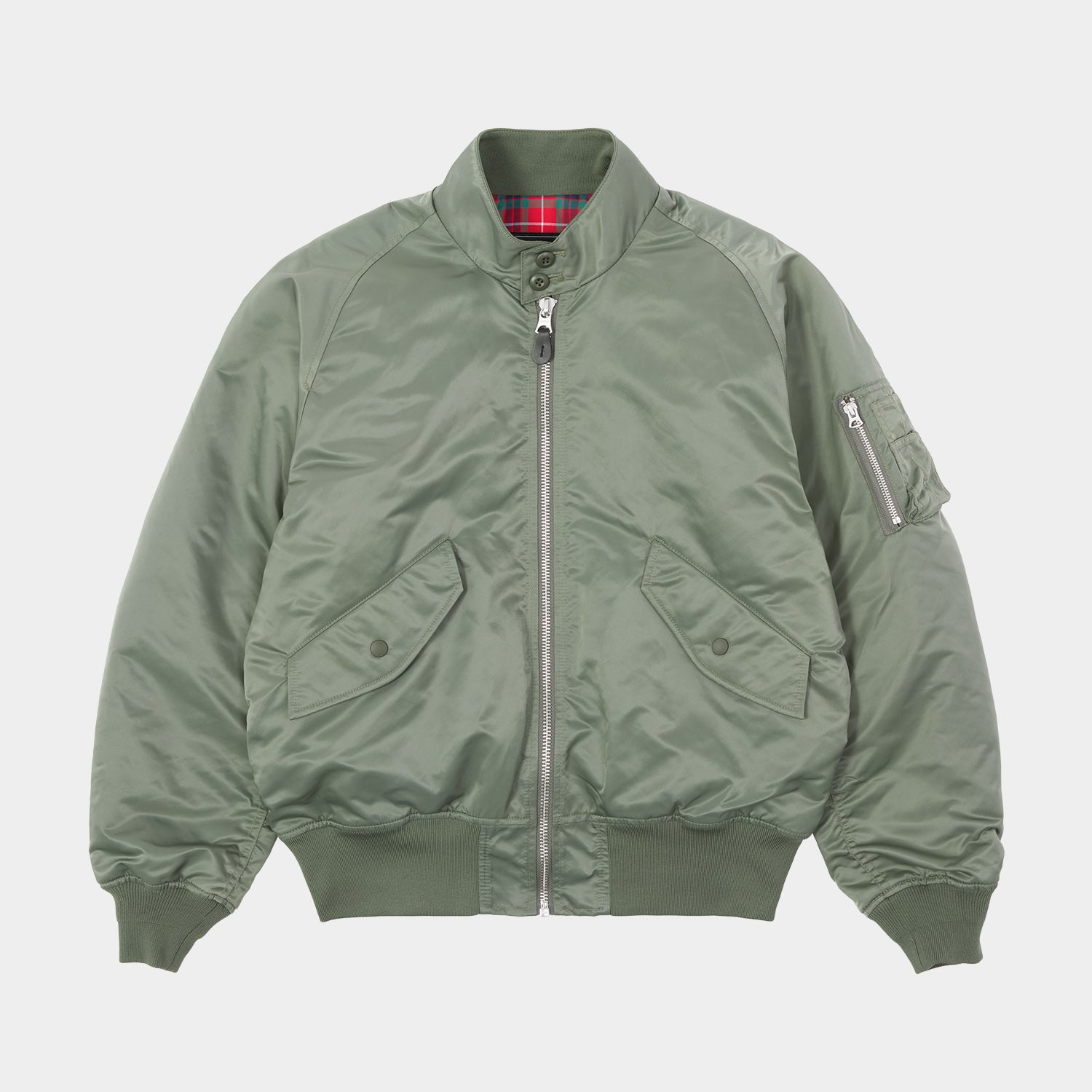 HUF (ハフ) Worldwide JP / JACKETS（ジャケット） / HUF X BARACUTA G9 MA-1 JACKET商品 / OLIVE