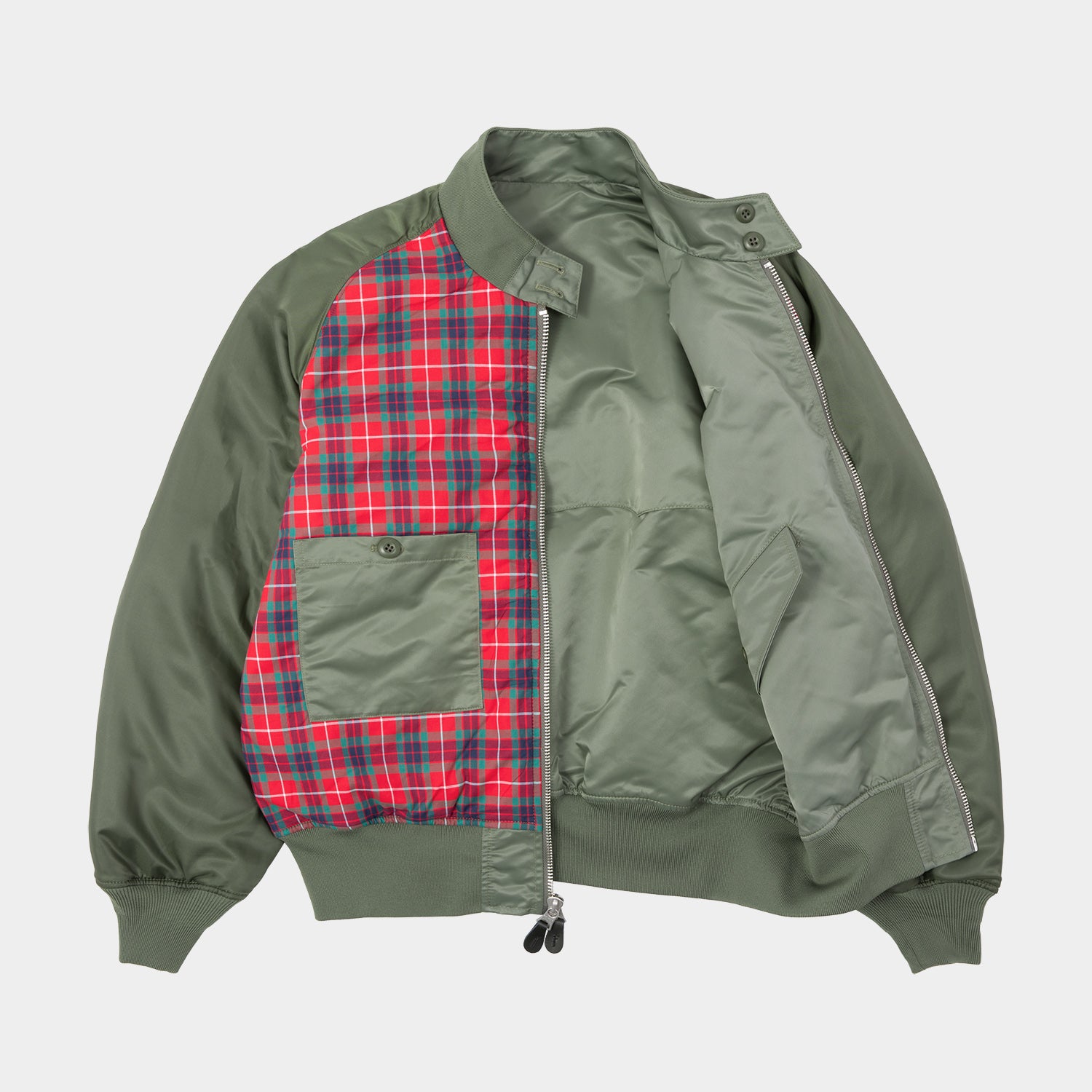HUF (ハフ) Worldwide JP /JACKETS（ジャケット）/ HUF X BARACUTA G9 MA-1 JACKET商品 / OLIVE