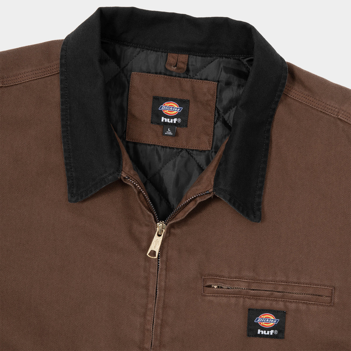 HUF (ハフ) Worldwide JP /JACKETS（ジャケット）/ huf® x Dickies® PAINTER JACKET商品 / NATURAL