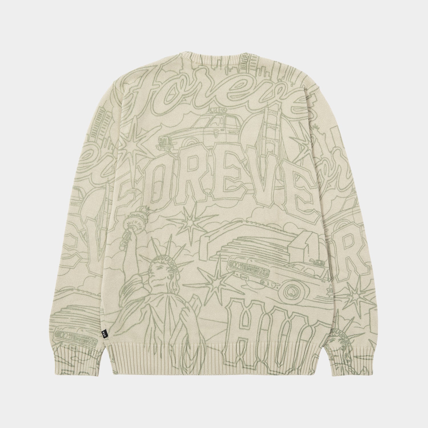 FOREVER CREWNECK SWEATER - HUF Worldwide JP