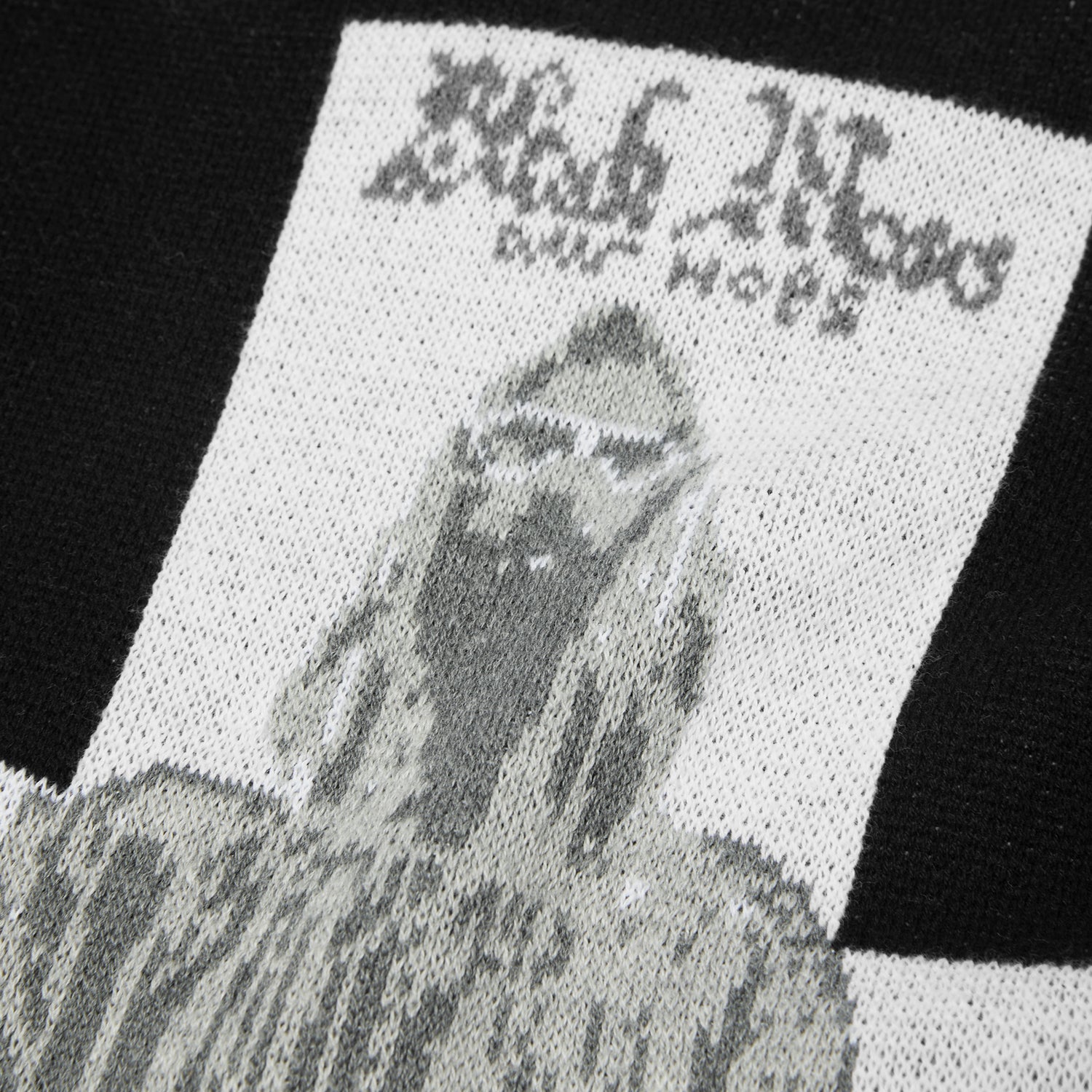 HUF (ハフ) Worldwide JP /TOPS & SHIRTS（トップス&シャツ）/ HUF X ISAAC HAYES BLACK MOSES KNIT SWEATER商品 / BLACK