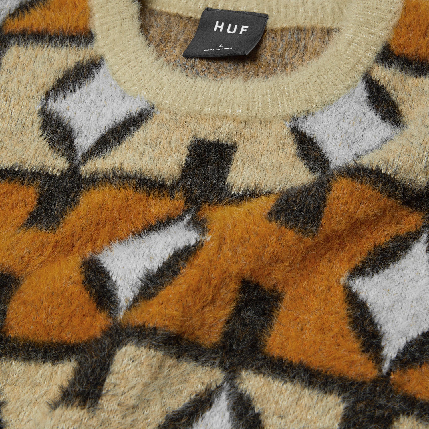 HUF (ハフ) Worldwide JP /KNITS & SWEATERS（ニット&セーター）/ SPACE AGE CREWNECK SWEATER商品 / PINE