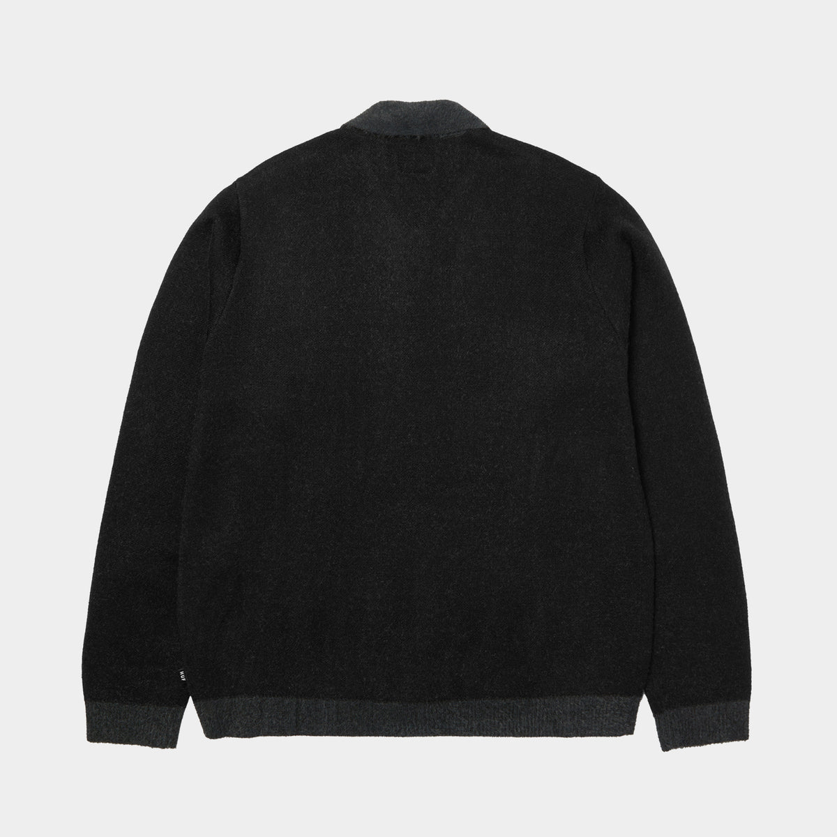 HUF」 長袖ニット MEDIUM ブラック メンズ PATTERSON SWEATER｜KNITS 