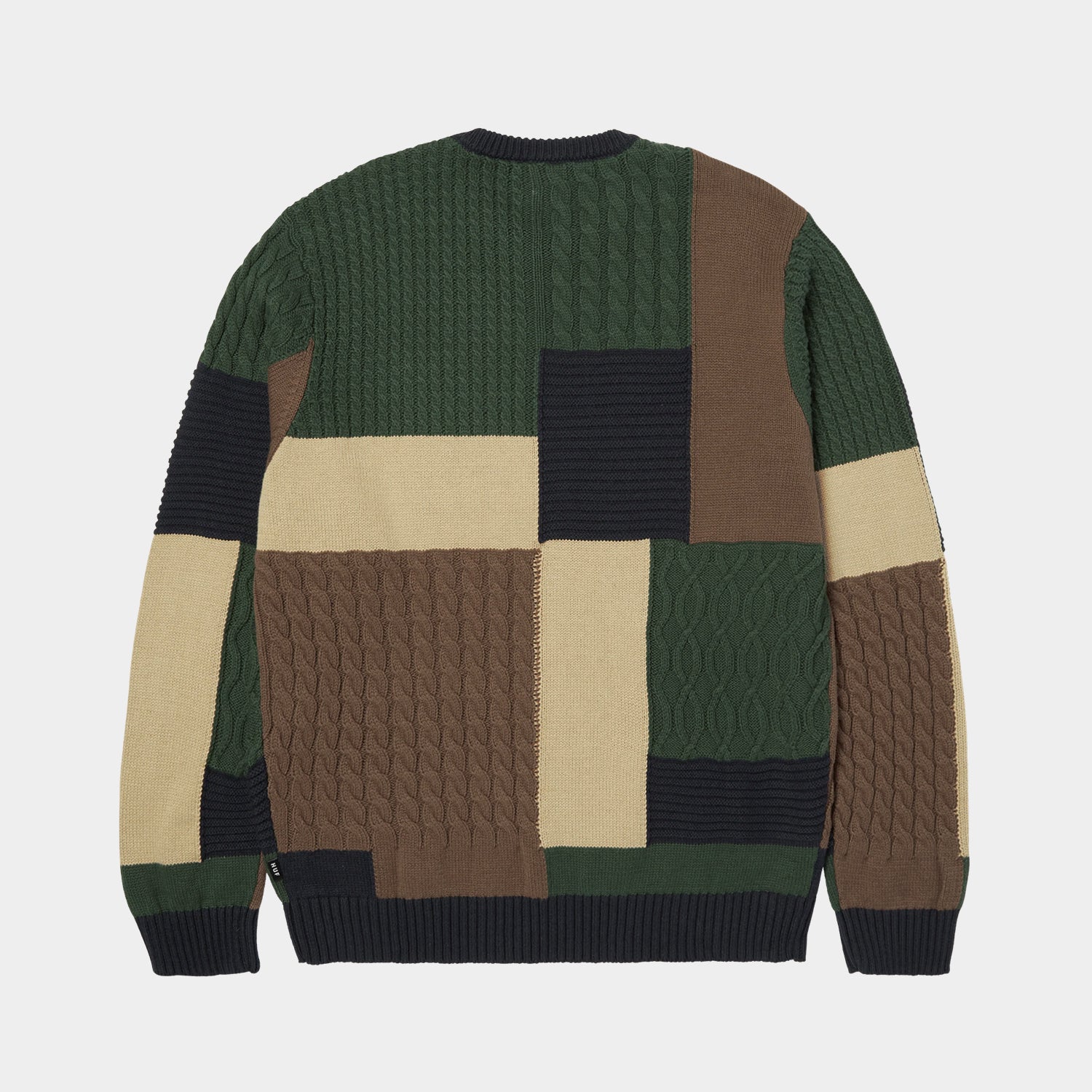 HUF (ハフ) Worldwide JP /KNITS & SWEATERS（ニット&セーター）/ COLUMBIA CABLE KNIT SWEATER商品 / MULTI