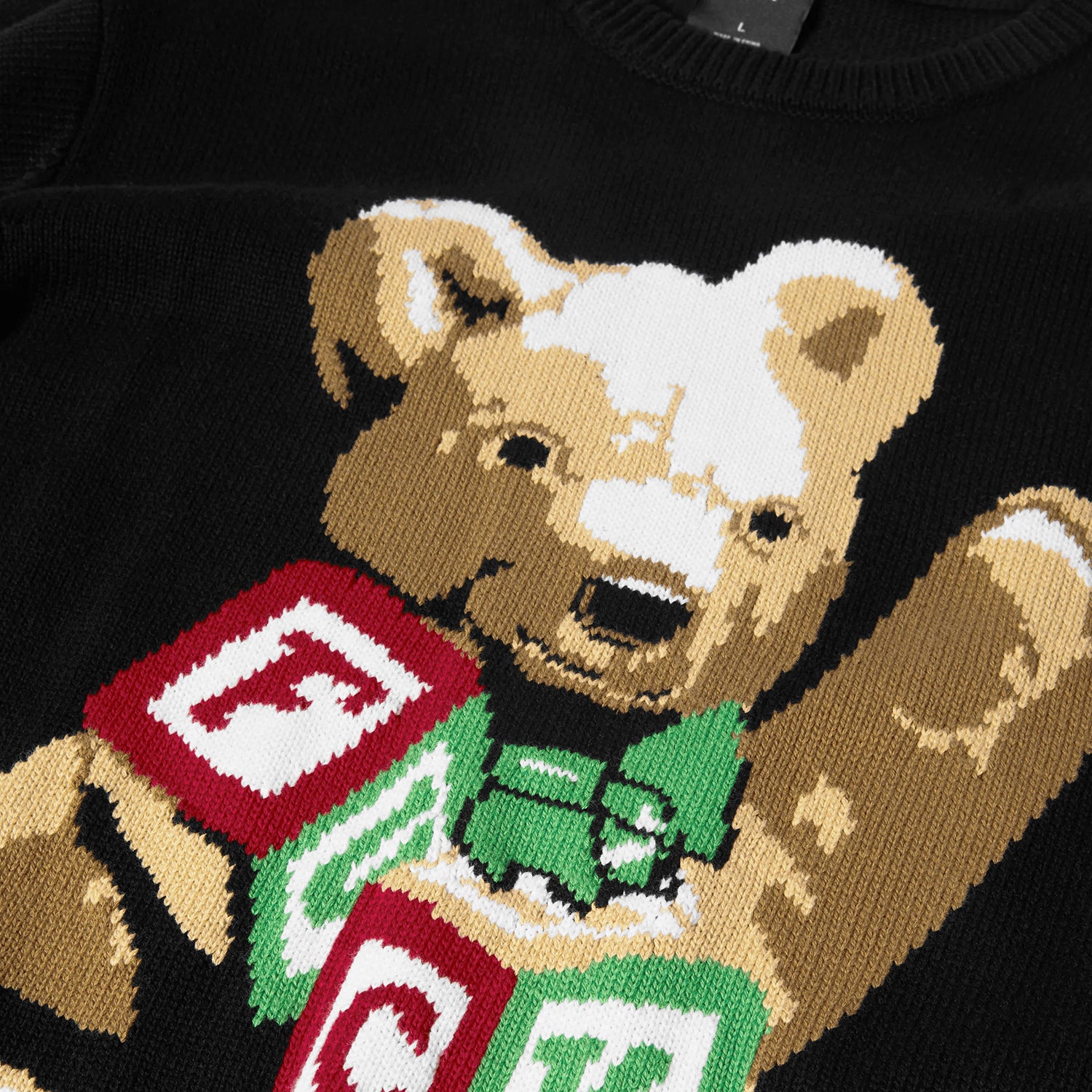 GIFT BEAR INTARSIA SWEATER|KNITS & SWEATERS(ニット&セーター GIFT BEAR INTARSIA SWEATER|KNITS & SWEATERS(ニット&セーター