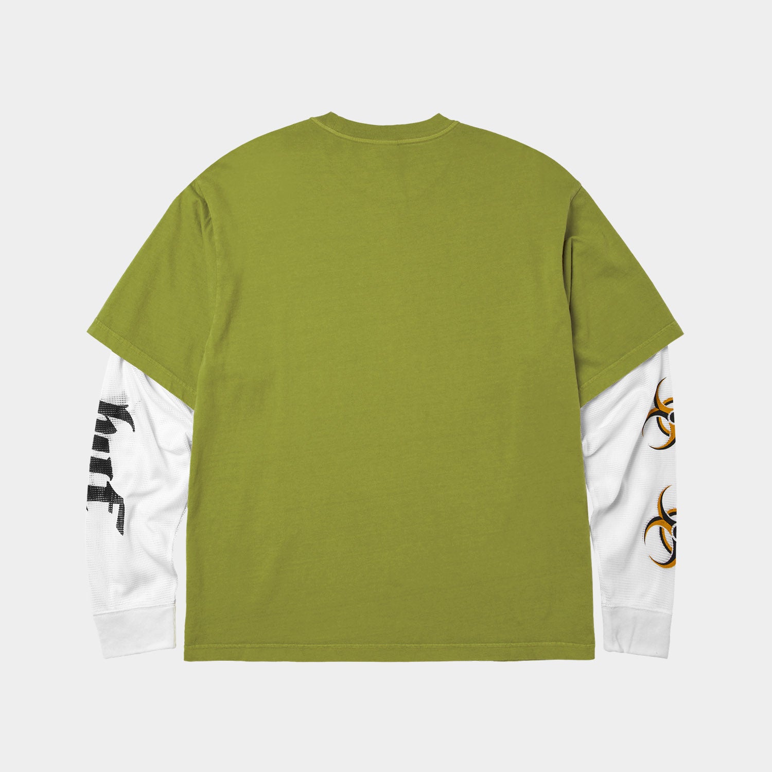 HUF (ハフ) Worldwide JP / TOPS & SHIRTS（トップス&シャツ） / LEON LS DOUBLE LAYER TOP商品 / ACID GREEN