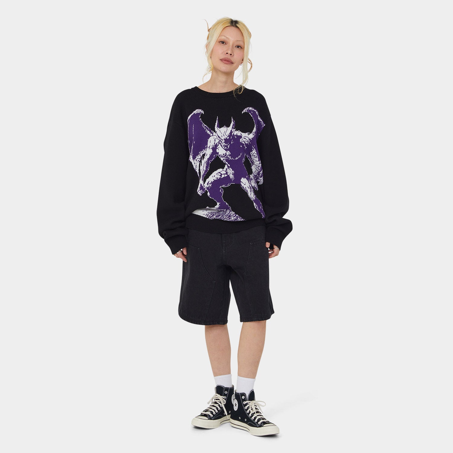 HEAVEN CAN WAIT CREWNECK SWEATER｜KNITS & SWEATERS（ニット