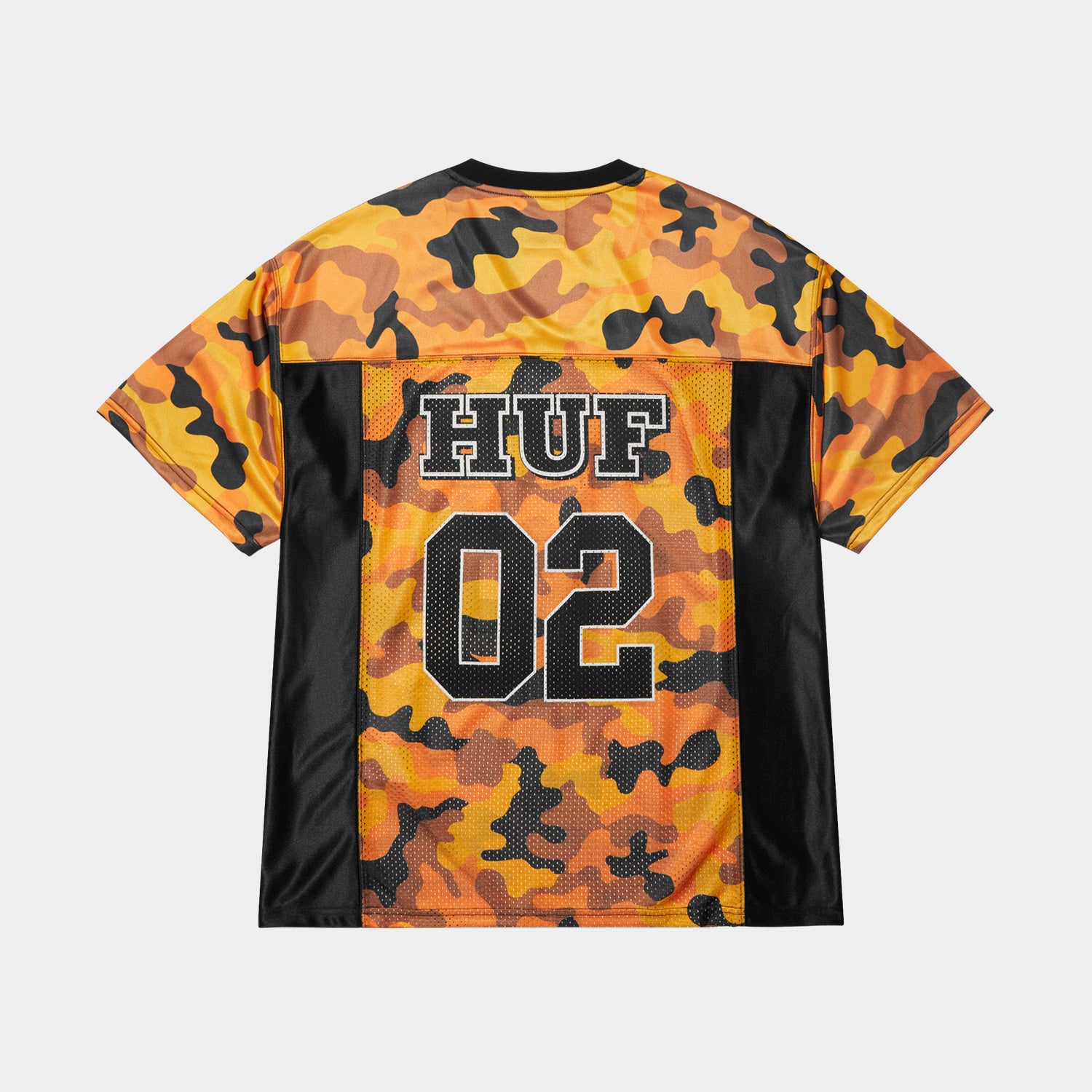 HUF (ハフ) Worldwide JP /TOPS & SHIRTS（トップス&シャツ）/ CAMO FOOTBALL JERSEY商品 / BROWN