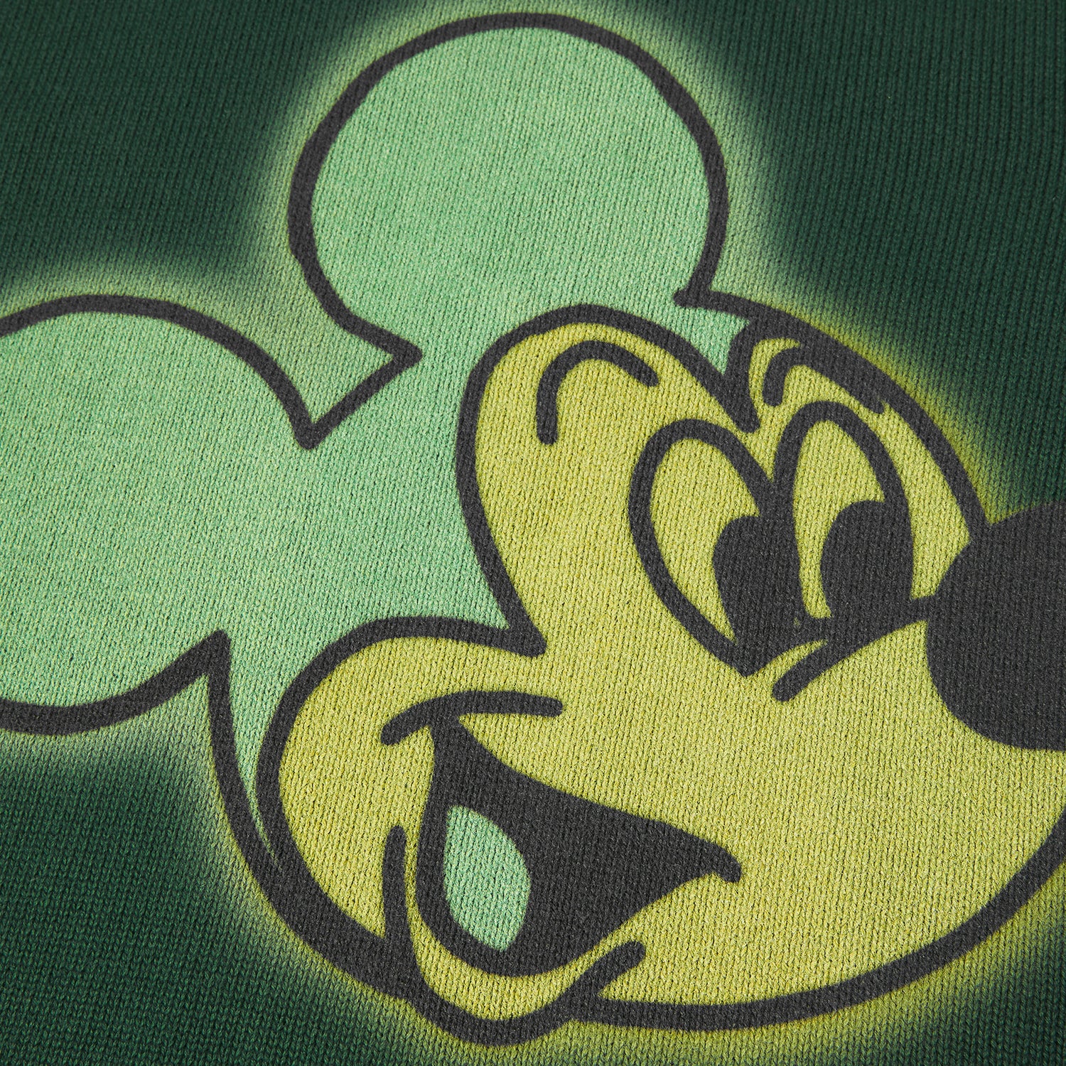 DISNEY | HUF MICKEY SPRAY CREWNECK SWEATER｜KNITS & SWEATERS