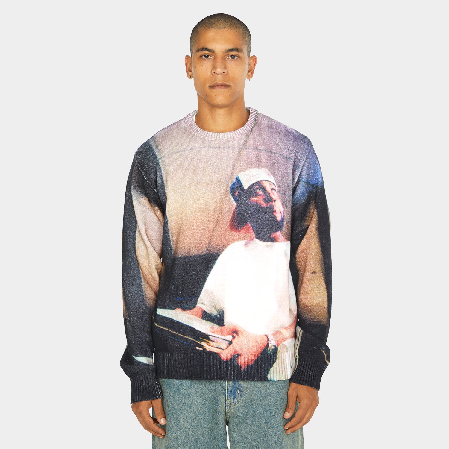 ◎新品タグ付きhouse on the hill Sweatshirt 100 HUF X J DILLA STUDIO SWEATER｜KNITS & SWEATERS（ニット&セーター