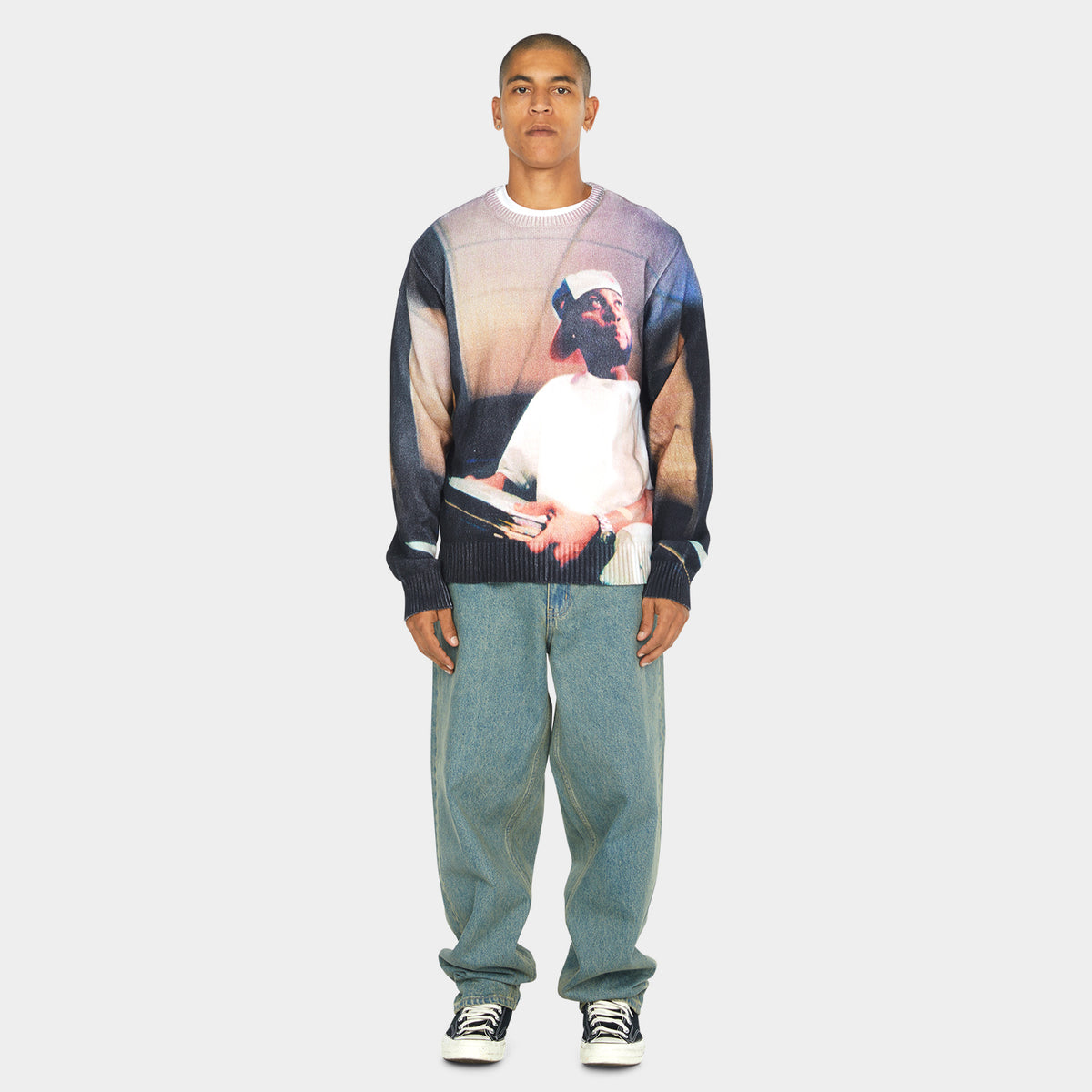 HUF X J DILLA STUDIO SWEATER｜KNITS & SWEATERS（ニット&セーター 