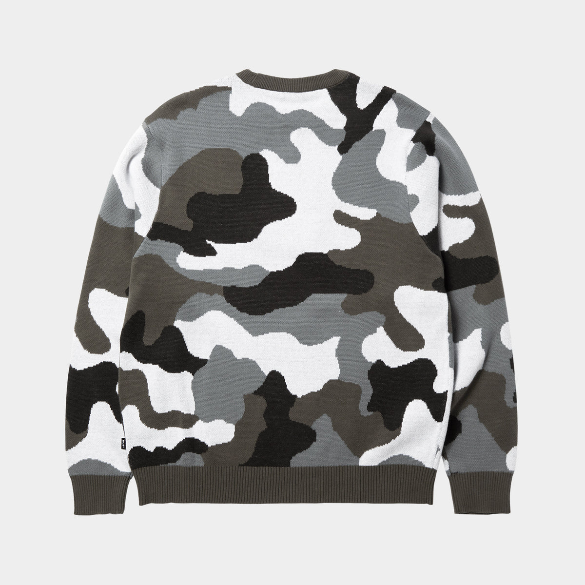 HUF (ハフ) Worldwide JP /KNITS & SWEATERS（ニット&セーター）/ ARCH JACQUARD CAMO CREWNECK商品 / CAMO