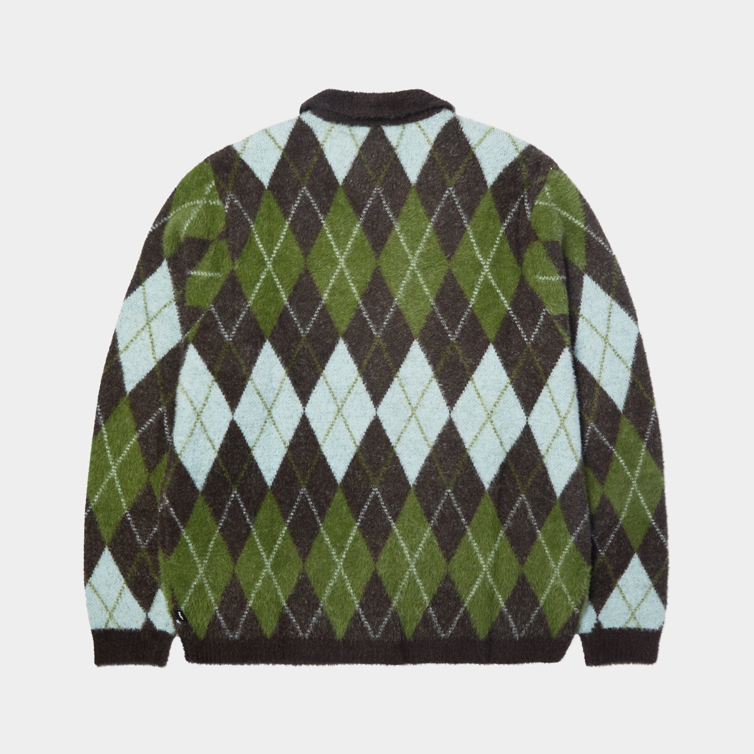 HUF (ハフ) Worldwide JP /KNITS & SWEATERS（ニット&セーター）/ COOPER MOHAIR SWEATER商品 / DARK BROWN