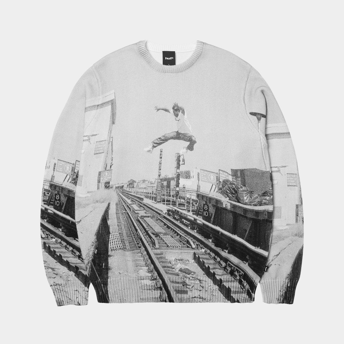 HUF (ハフ) Worldwide JP /KNITS & SWEATERS（ニット&セーター）/ TAKING THE LEAP SWEATER商品 / MULTI