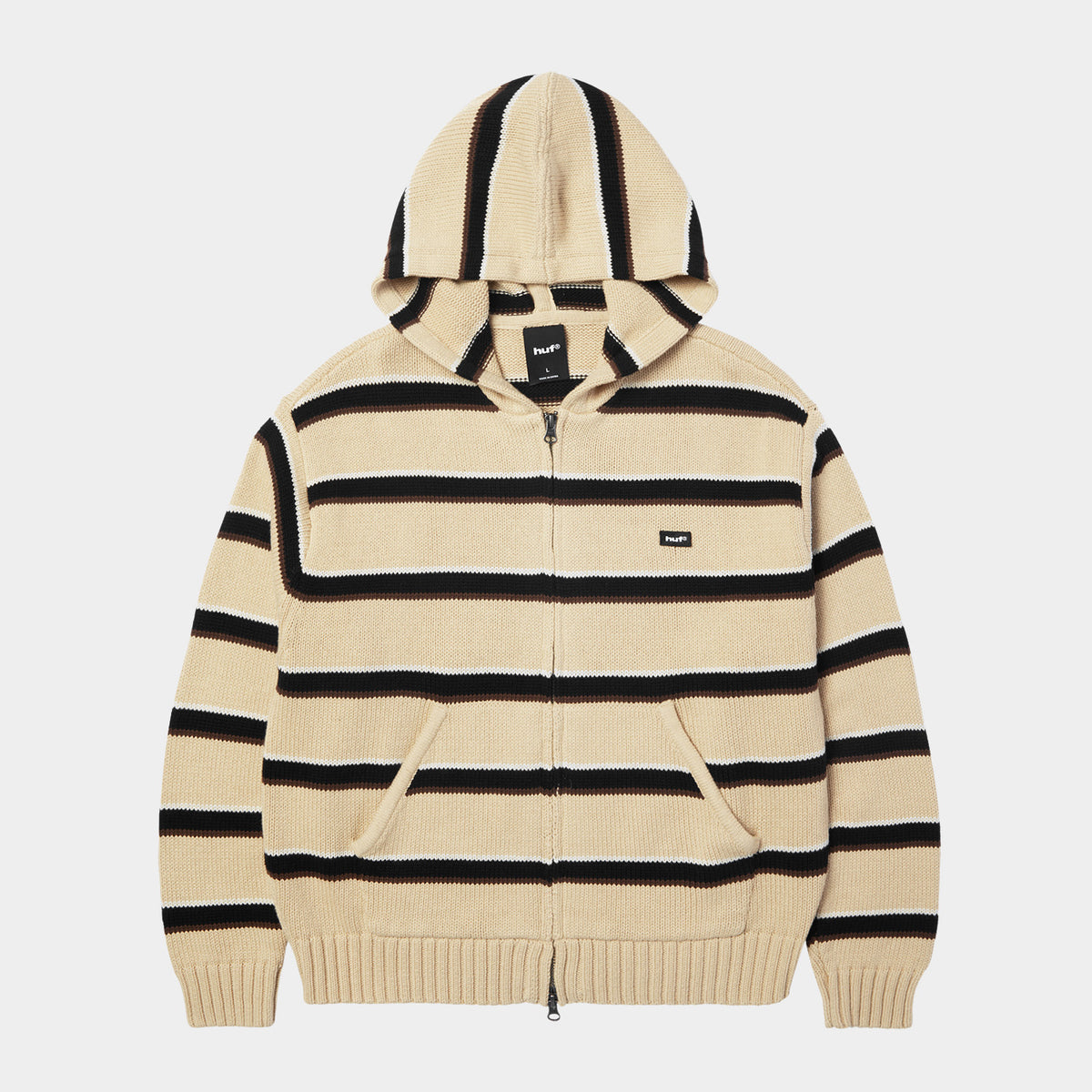 HUF (ハフ) Worldwide JP /KNITS & SWEATERS（ニット&セーター）/ BANKS HOODED SWEATER商品 / SYCAMORE