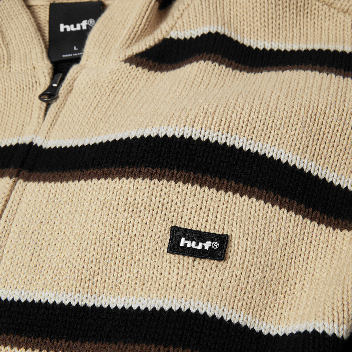 HUF (ハフ) Worldwide JP /KNITS & SWEATERS（ニット&セーター）/ BANKS HOODED SWEATER商品 / SYCAMORE