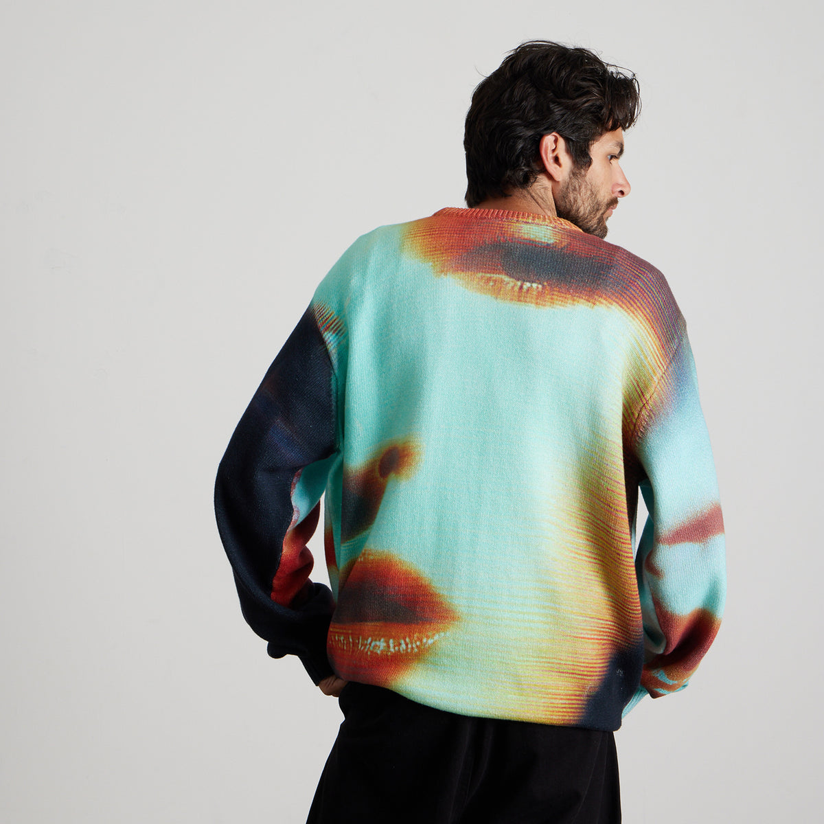 HUF (ハフ) Worldwide JP /KNITS & SWEATERS（ニット&セーター）/ VISAGE PRINTED SWEATER商品 / MULTI