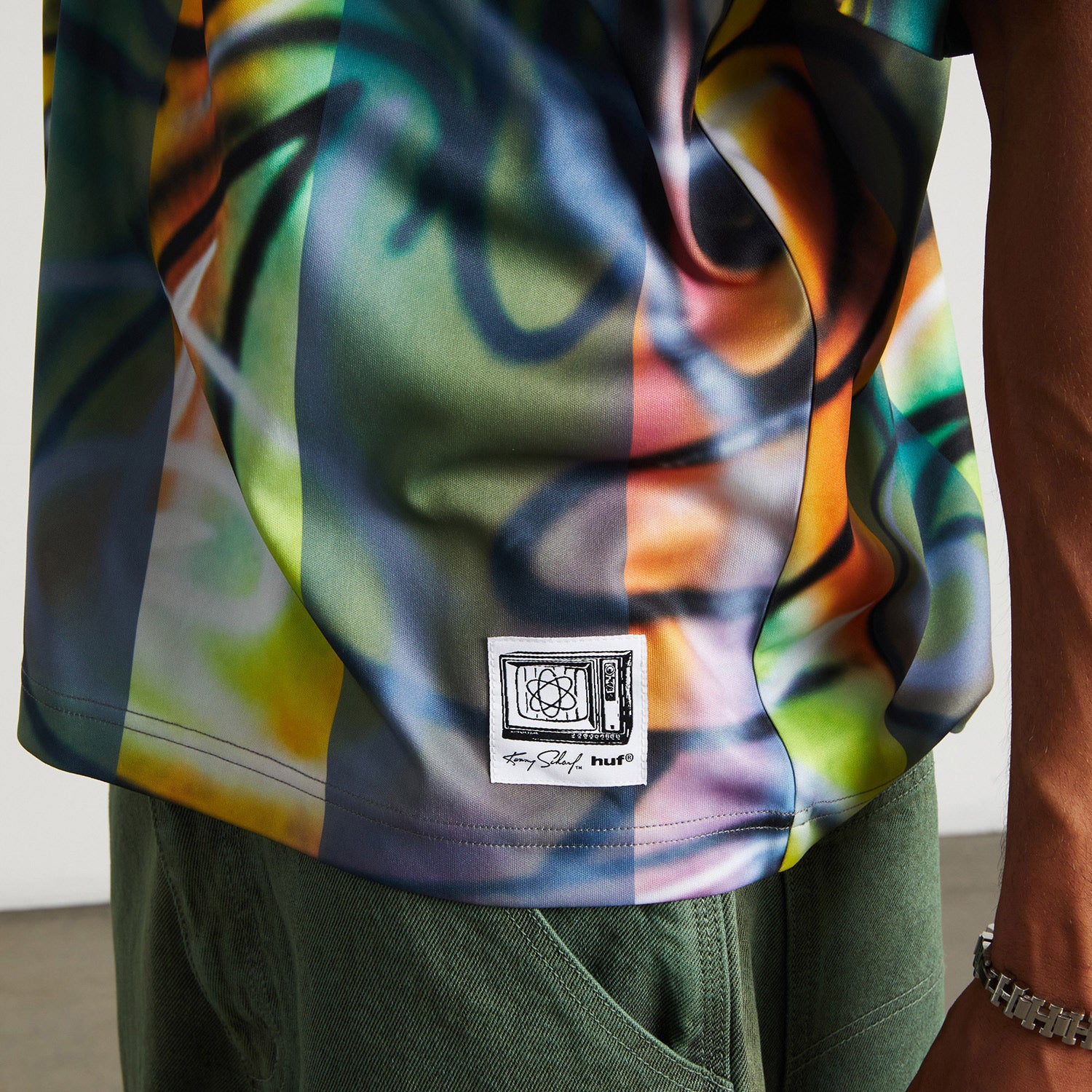 HUF (ハフ) Worldwide JP /TOPS & SHIRTS（トップス&シャツ）/ KENNY SCHARF MULTITUD SOCCER JERSEY商品 / MULTI