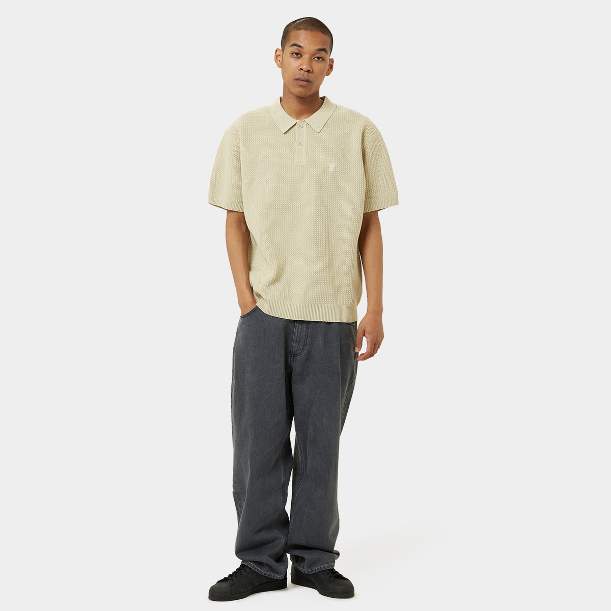 HUF1984 KNIT POLO