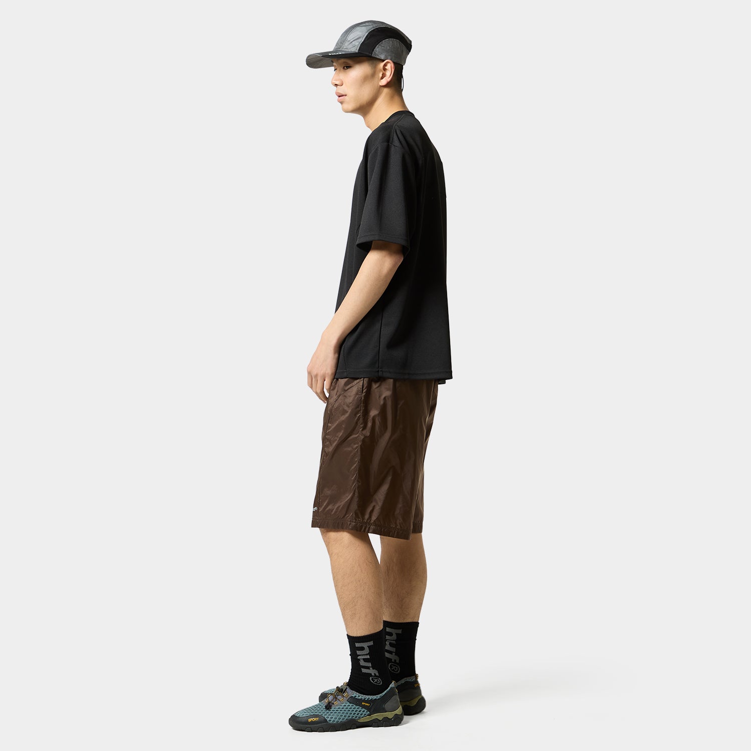 HUF (ハフ) Worldwide JP /TOPS & SHIRTS（トップス&シャツ）/ CROSS CONDITIONS BC TECH TEE商品 / NAVY