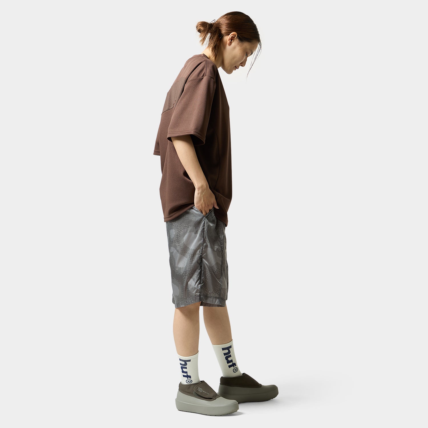 HUF (ハフ) Worldwide JP /TOPS & SHIRTS（トップス&シャツ）/ CROSS CONDITIONS BC TECH TEE商品 / NAVY
