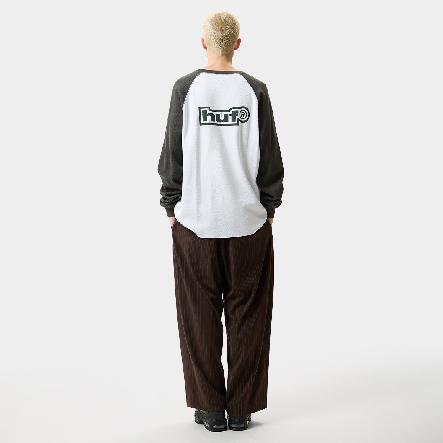 HUF (ハフ) Worldwide JP /TOPS & SHIRTS（トップス&シャツ）/ 89 OUTLINE LS RAGLAN商品 / CAMO
