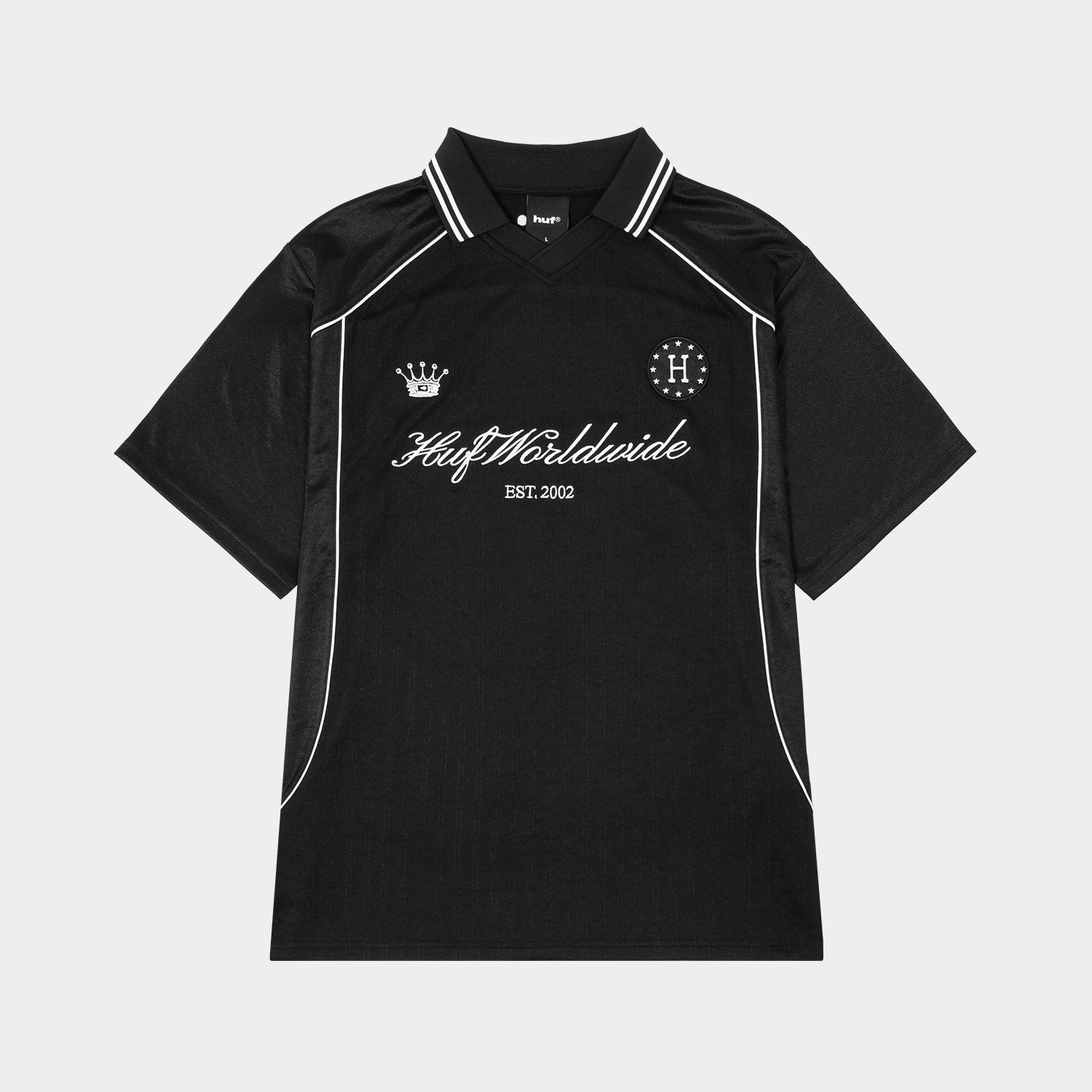 HUF (ハフ) Worldwide JP / TOPS & SHIRTS（トップス&シャツ） / ANTHEM JERSEY商品 / BLACK