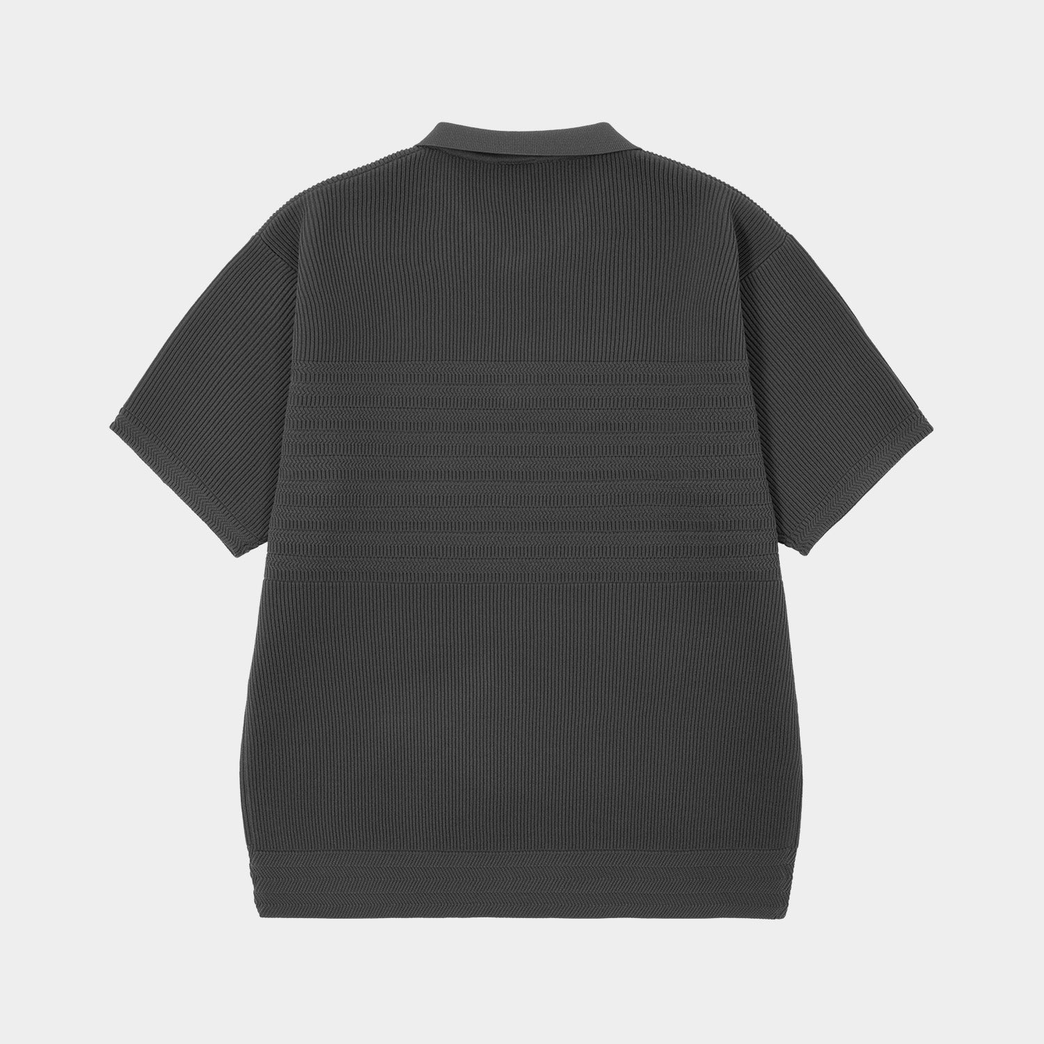 HUF (ハフ) Worldwide JP /TOPS & SHIRTS（トップス&シャツ）/ MEGABLAST KNIT POLO TOP商品 / CHARCOAL