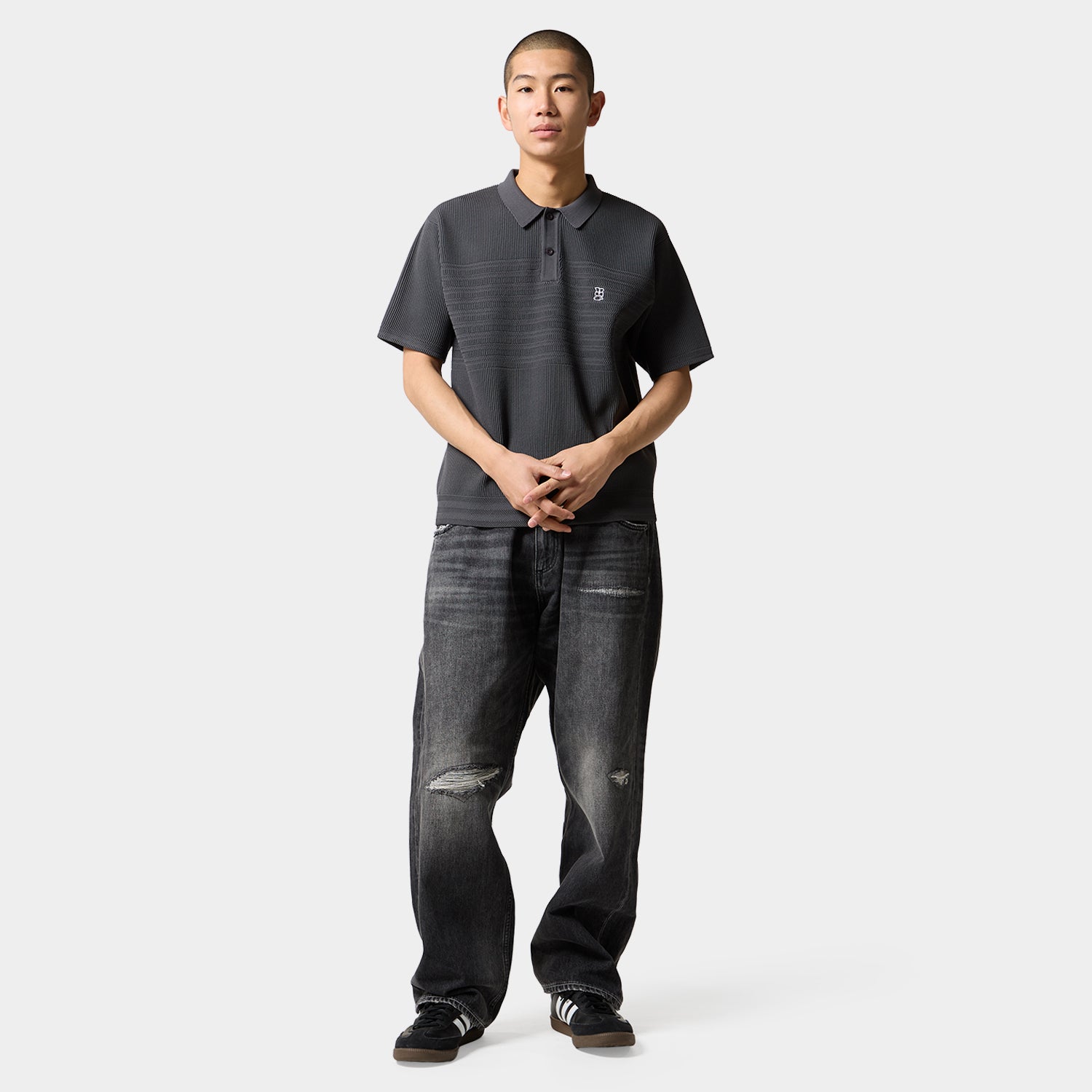 MEGABLAST KNIT POLO TOP｜TOPS & SHIRTS（トップス&シャツ）｜【公式